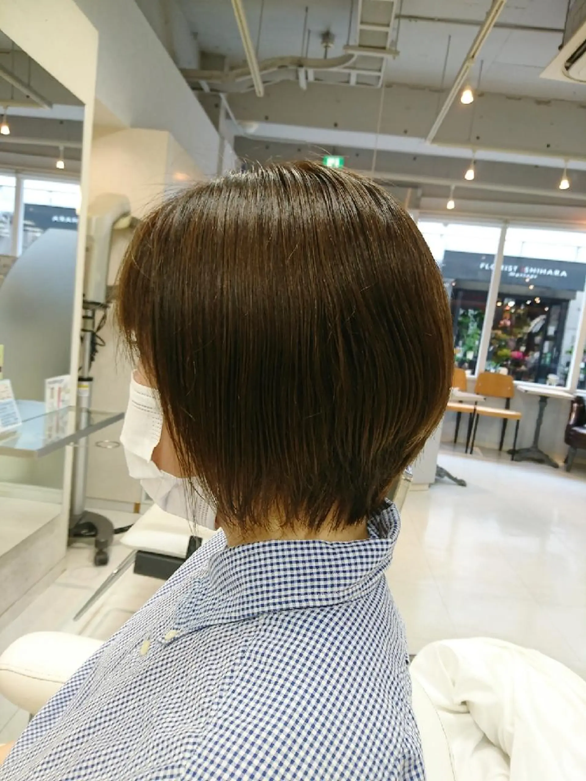 ショート カラー トリートメント nagane sayakaのヘアスタイル