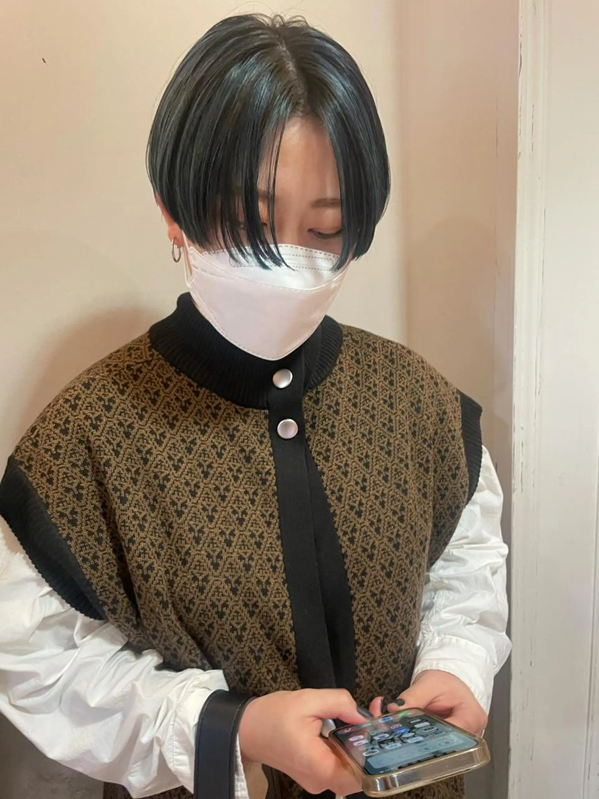 ショート カラー カット ヘアカラー トリートメント suvvy hairsalonのヘアスタイル