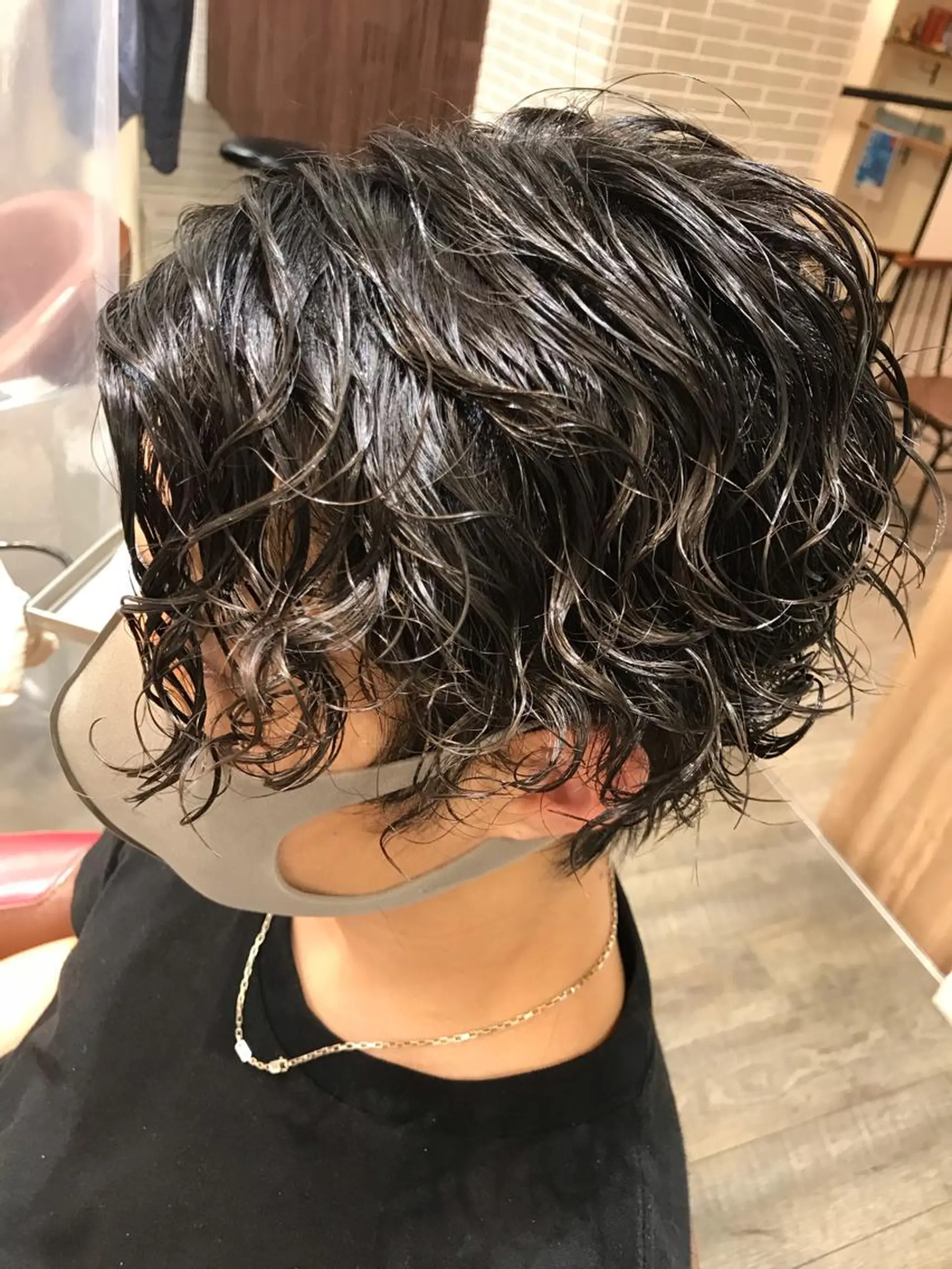 ショート パーマ メンズ メンズパーマ スパイラルパーマ 12月限定クーポン 💕大量更新ブリーチのヘアスタイル