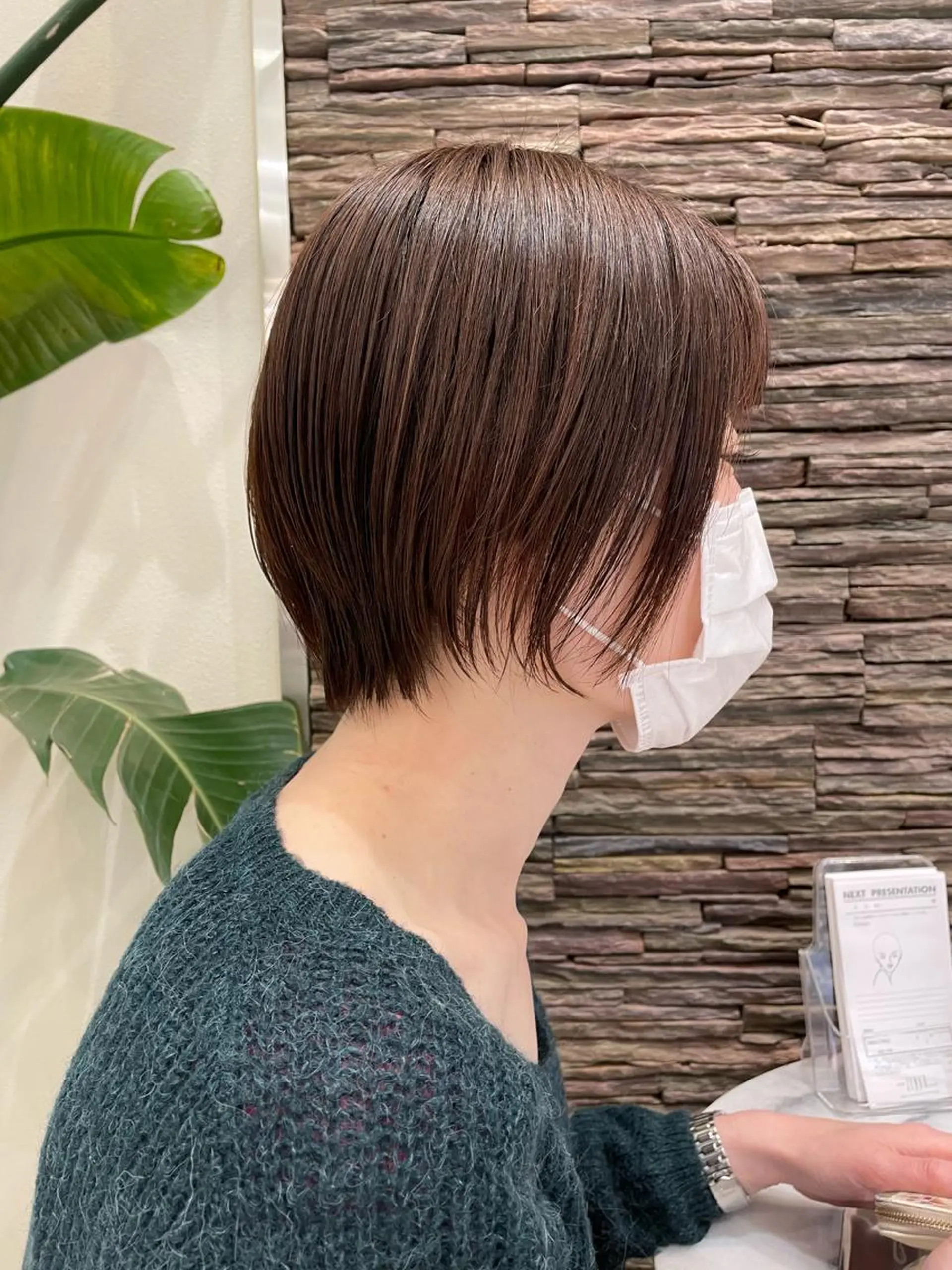 ショート ショートボブ ボブ ショートヘア 荒木 理緒のヘアスタイル