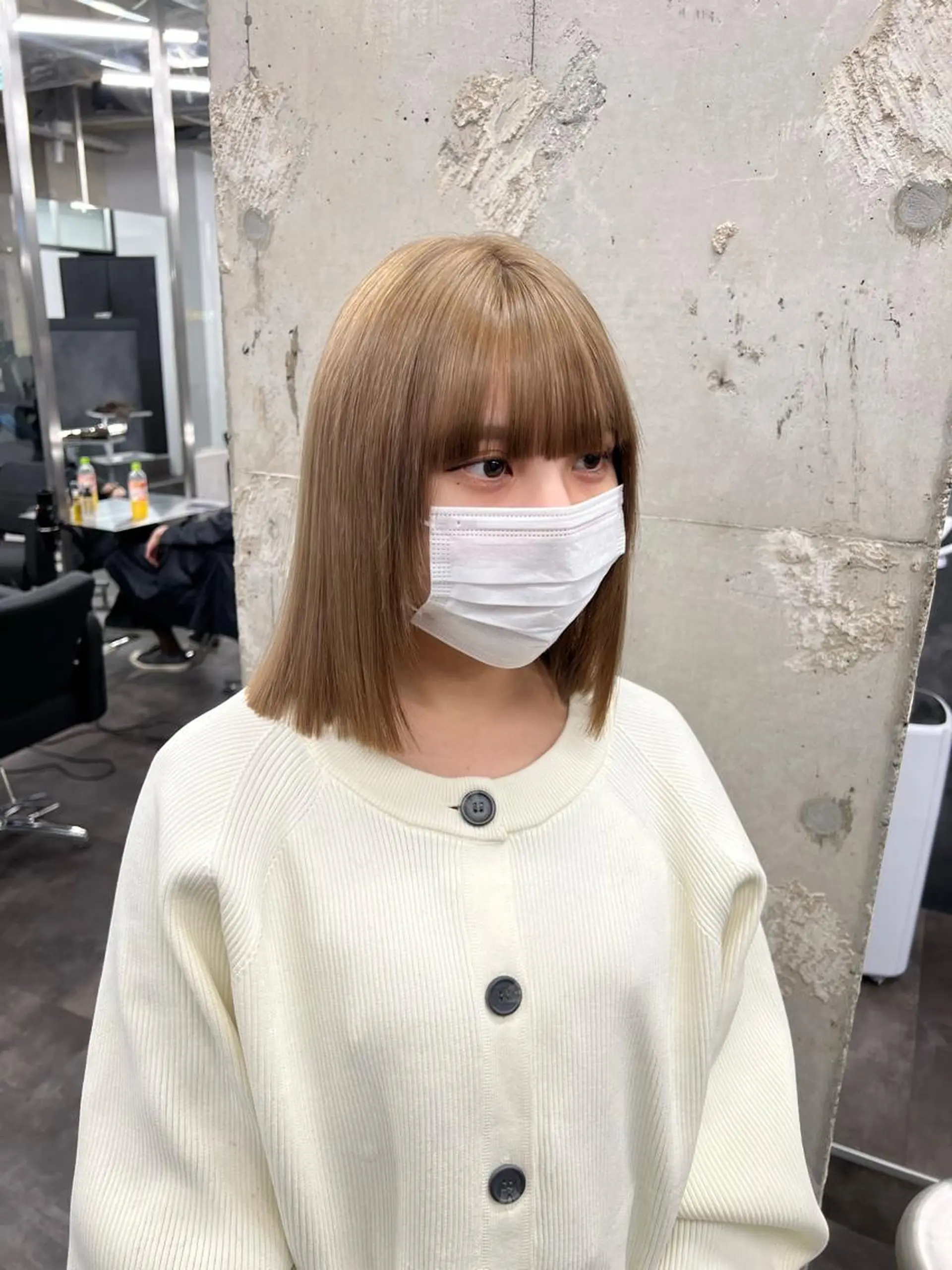 セミロング カット ヘアカラー je suis heureuse所属・ハイライトカラー 🌀ゆい❣️のヘアスタイル