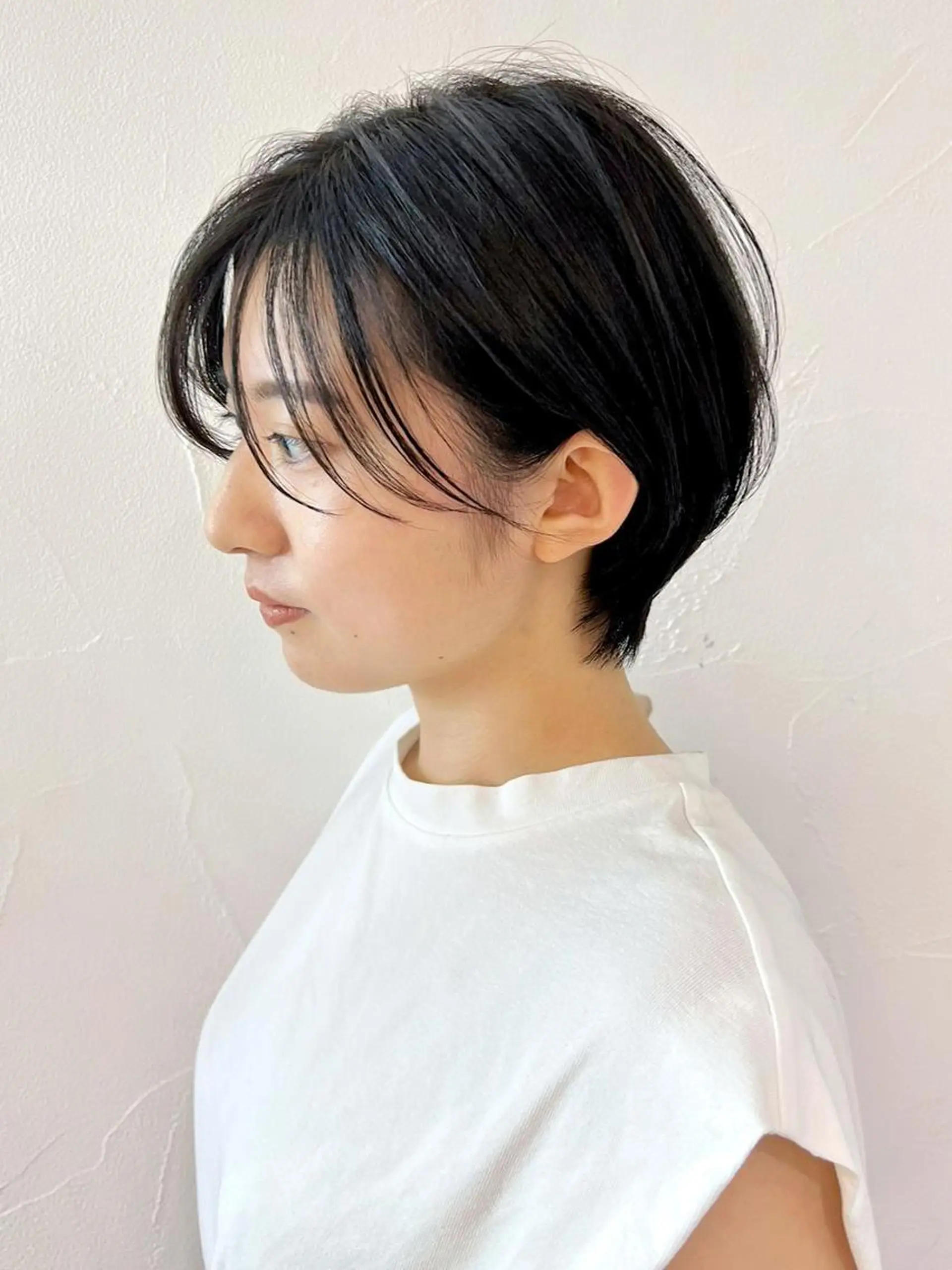ショート カラー ショートヘア カット ヘアカラー トリートメント ITby ALBUM 北千住店のヘアスタイル