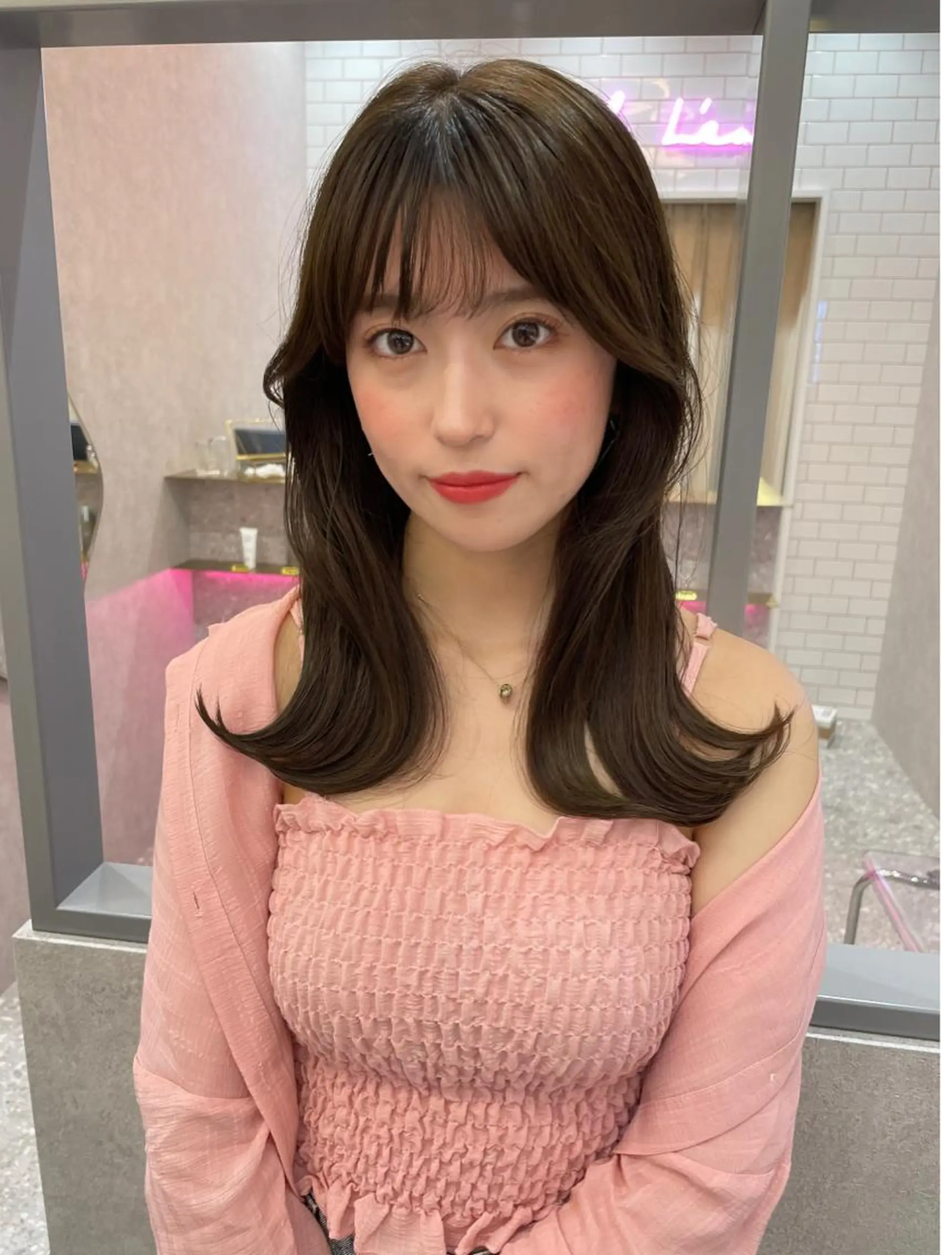 ミディアム Lond  lea 🦋ayana🦋のヘアスタイル