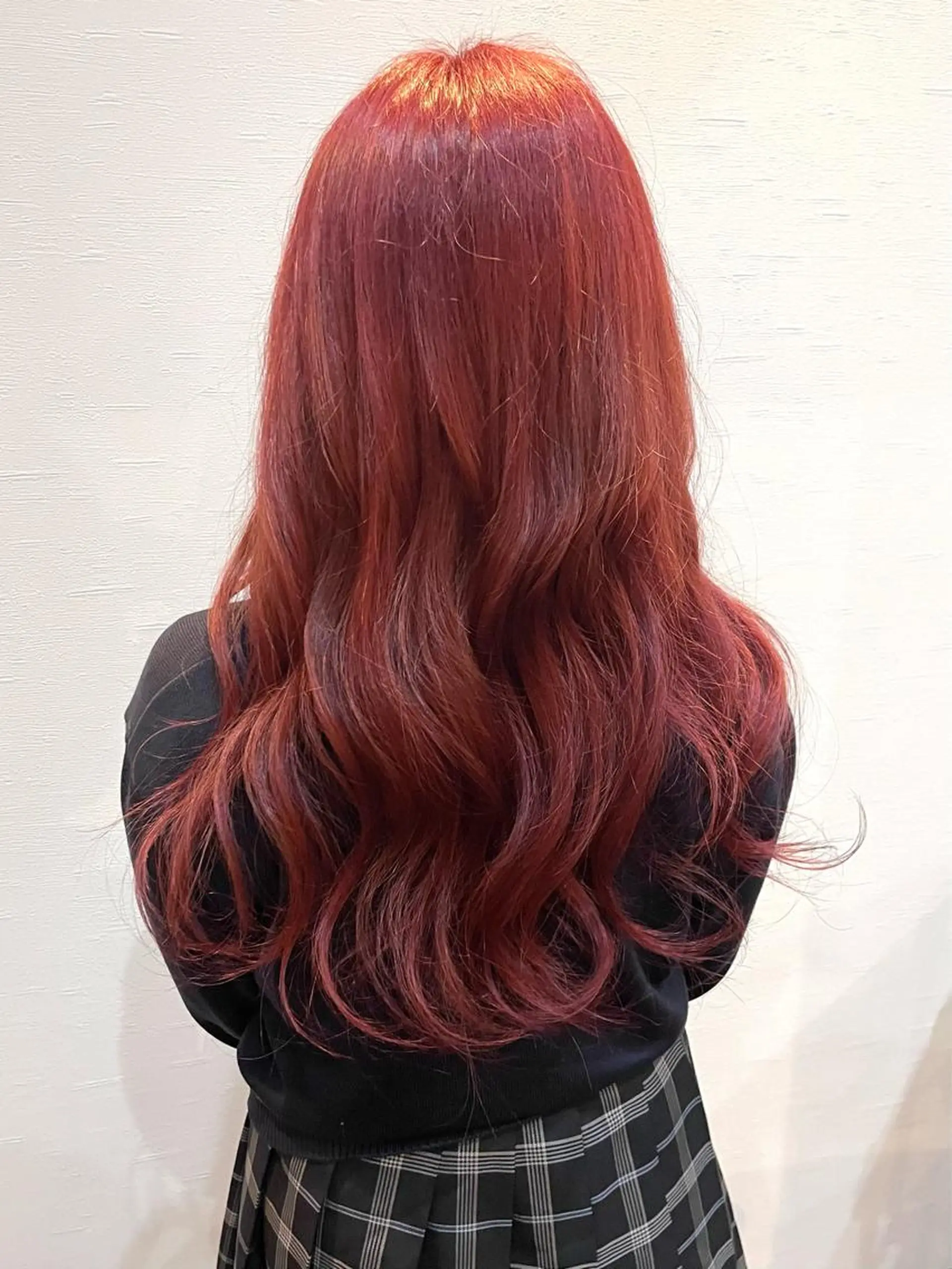ロング カラー カット ヘアカラー トリートメント 𝒌𝒚𝒐𝒌𝒂 🍀のヘアスタイル