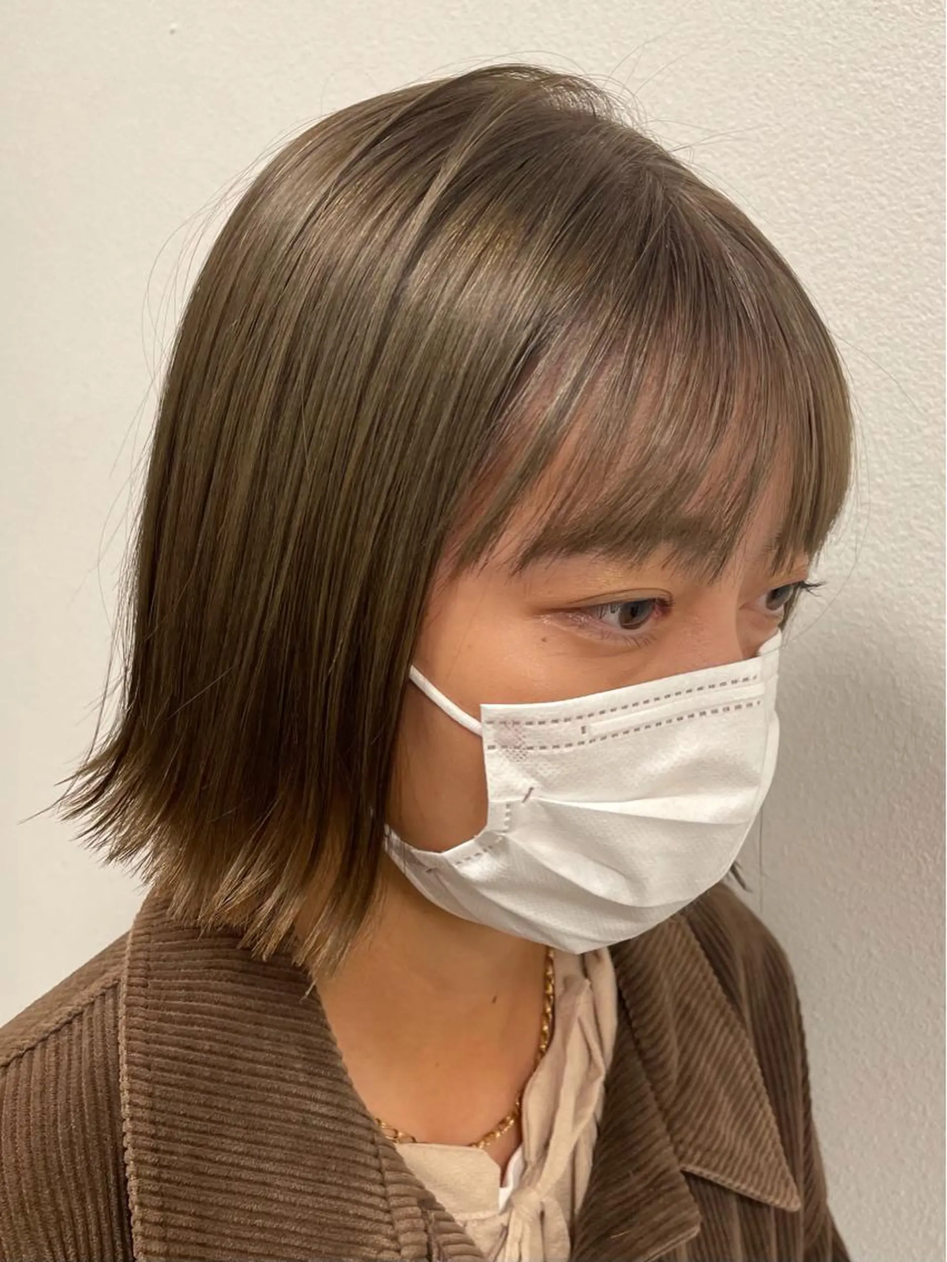 ショート カラー tablier所属・tablier 熊谷日菜子のヘアスタイル