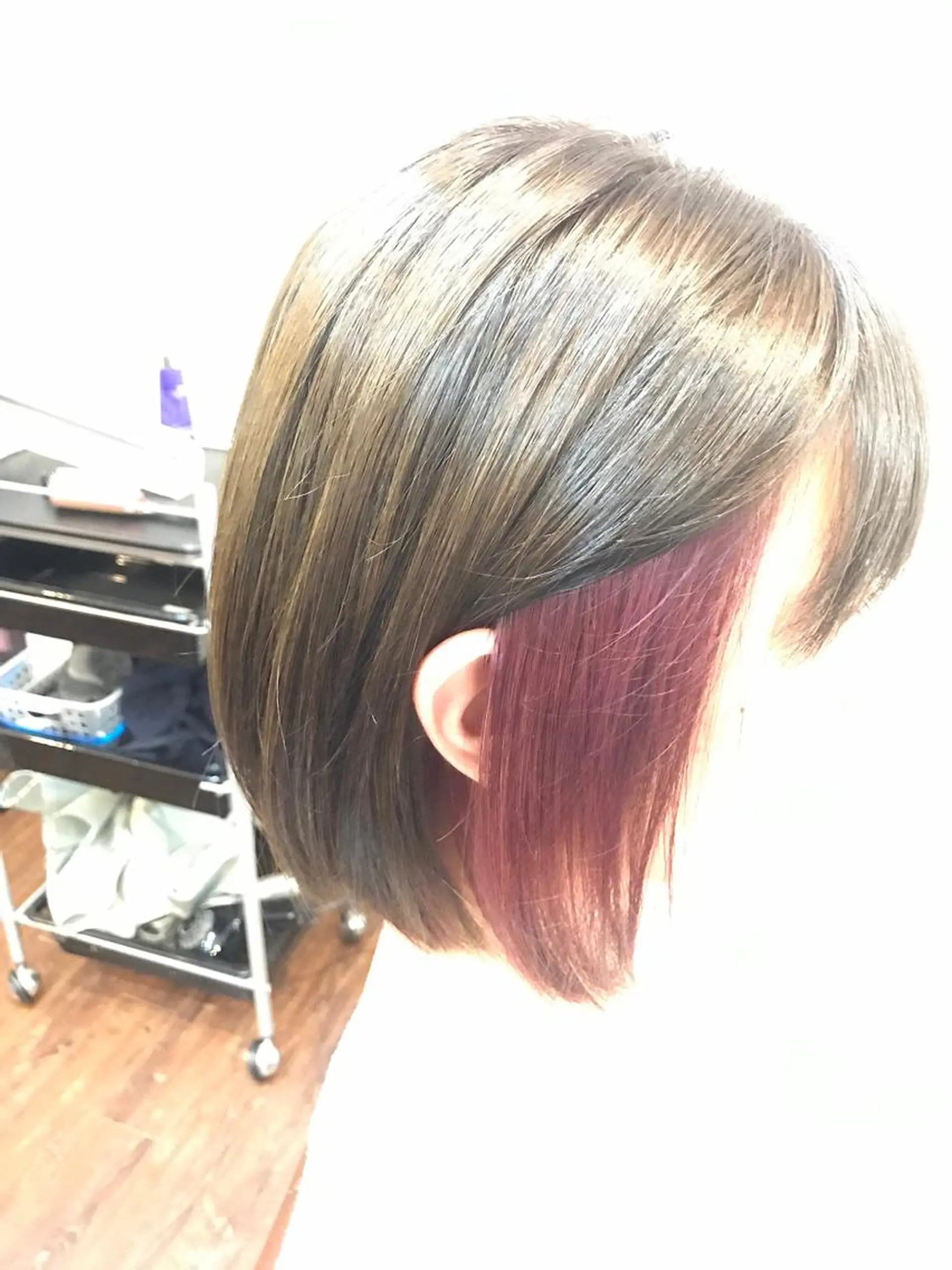 カラー インナーカラー ヘアカラー ✨縮毛矯正メニュー 追加 中山大輔✨のヘアスタイル
