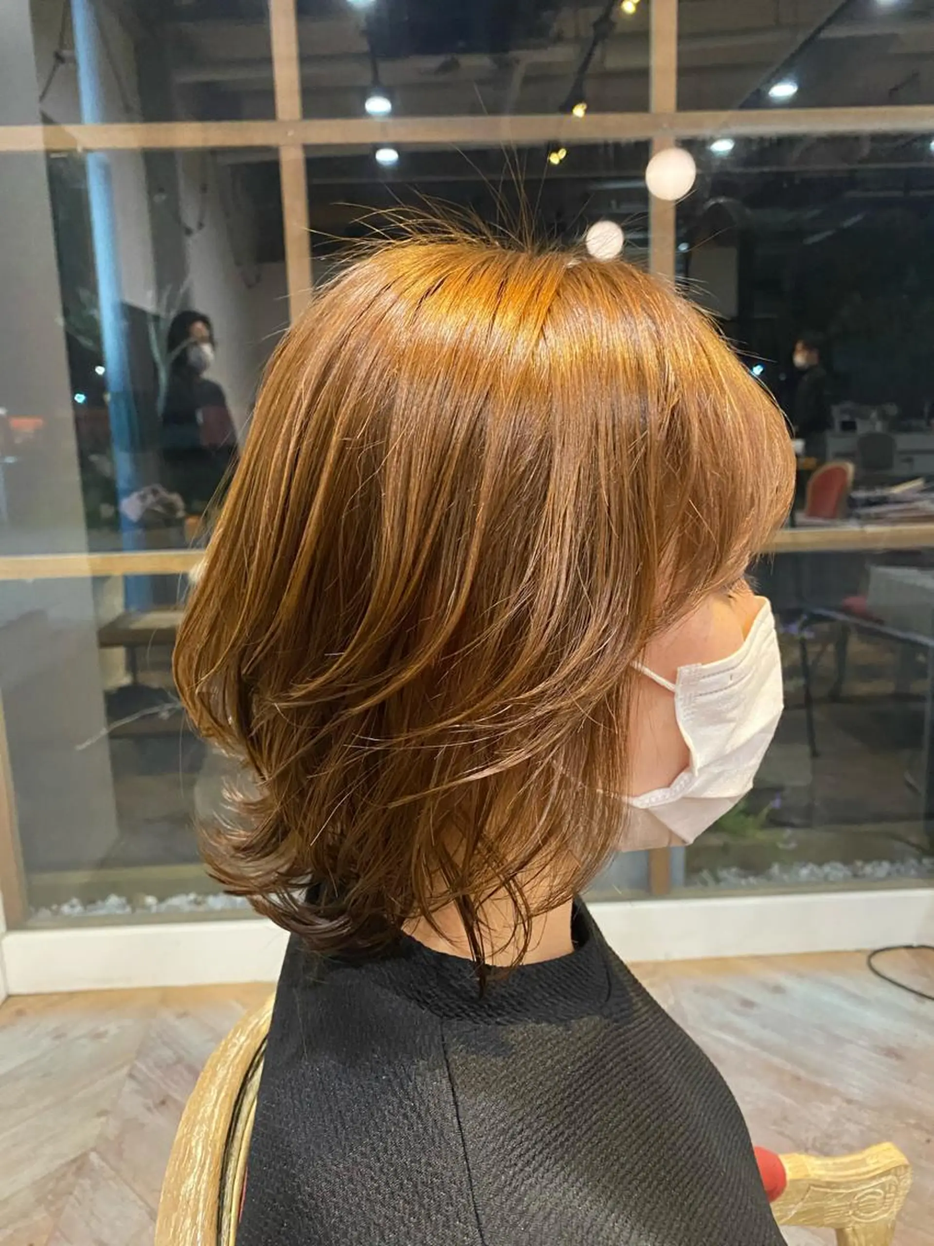 ミディアム カット ヘアカラー トリートメント 小島 健太郎のヘアスタイル