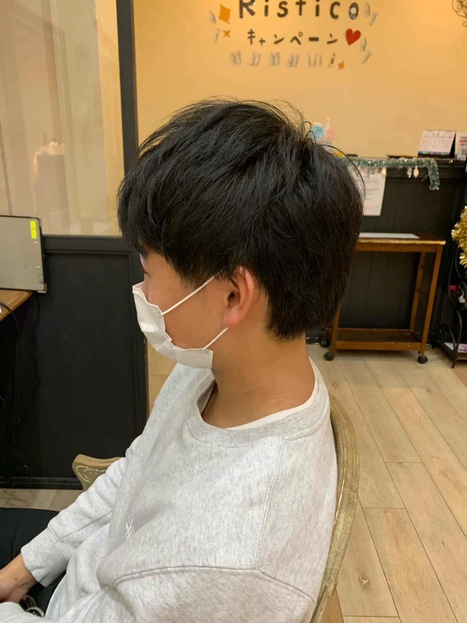 ショート カット トリートメント 上田 紗也のヘアスタイル