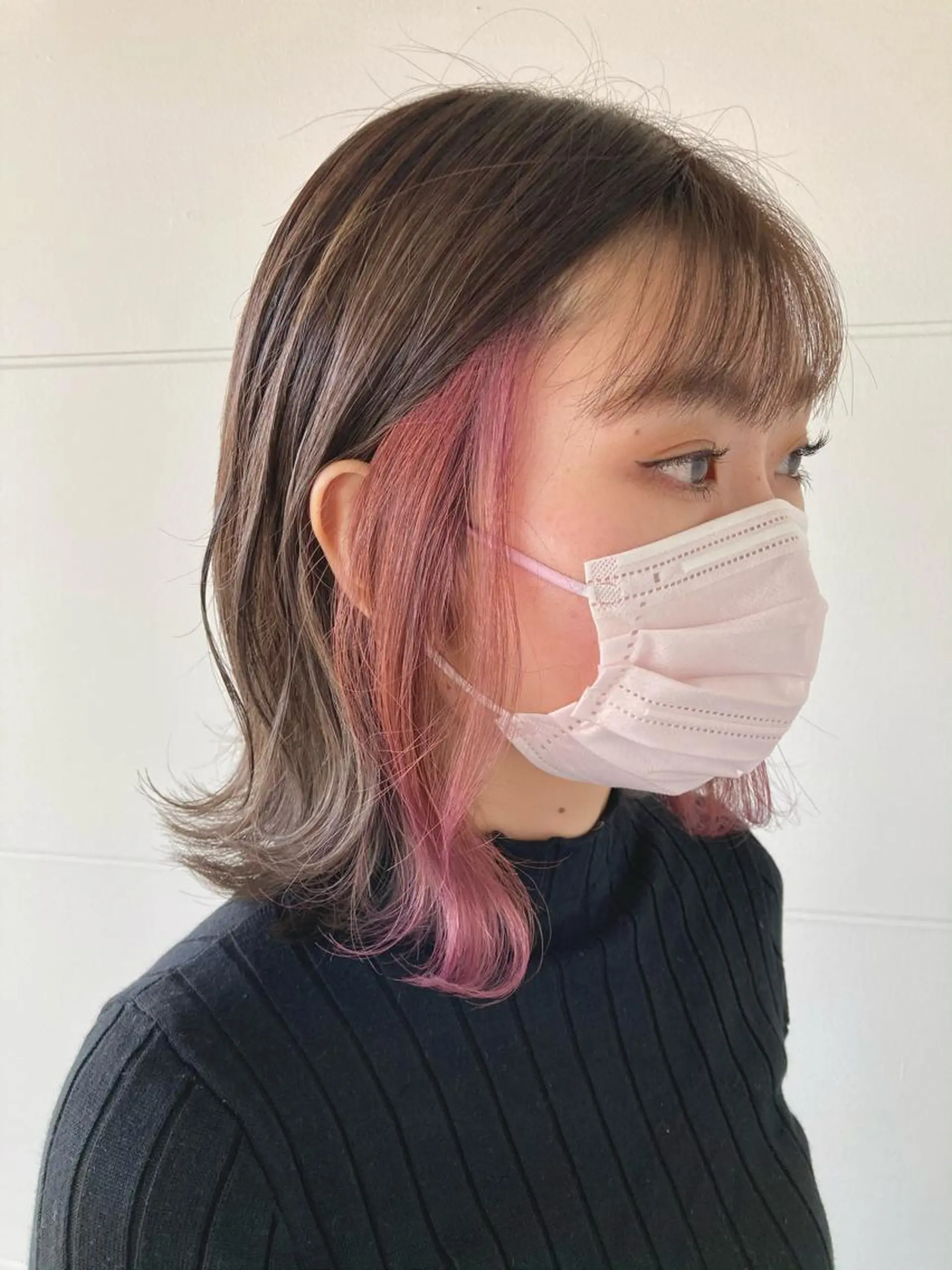 ミディアム タカツド ユウキのヘアスタイル