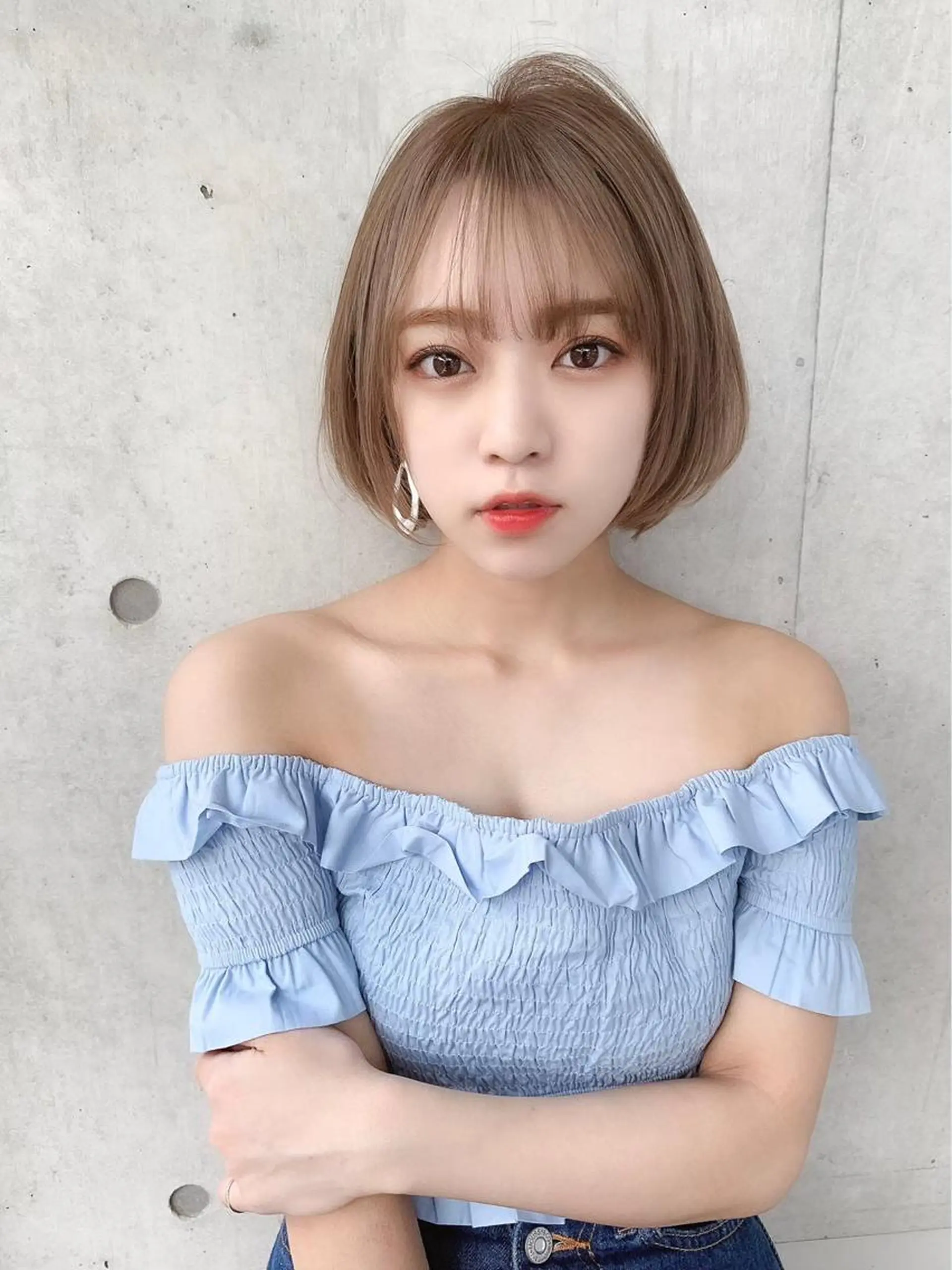 カラー 大人っぽ♡上品な暖色 ♡ブリーチなし♡のヘアスタイル