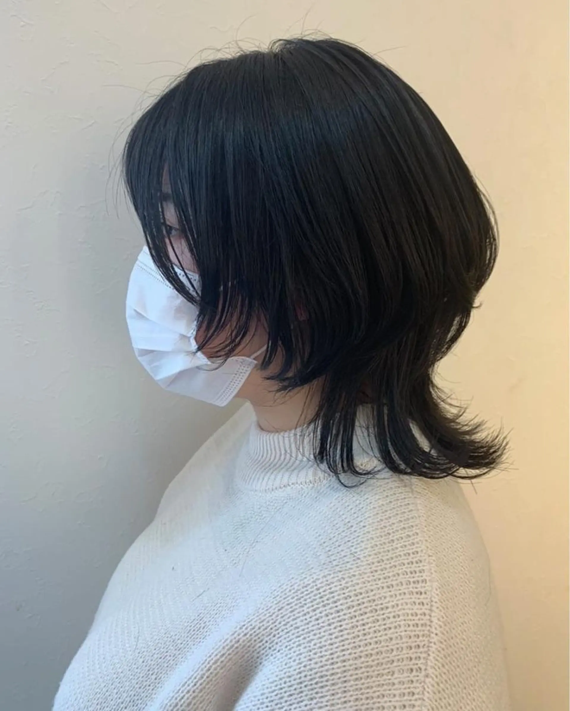 ミディアム カット ✴︎ヒラガカナ✴︎ ECLAT HAIRのヘアスタイル