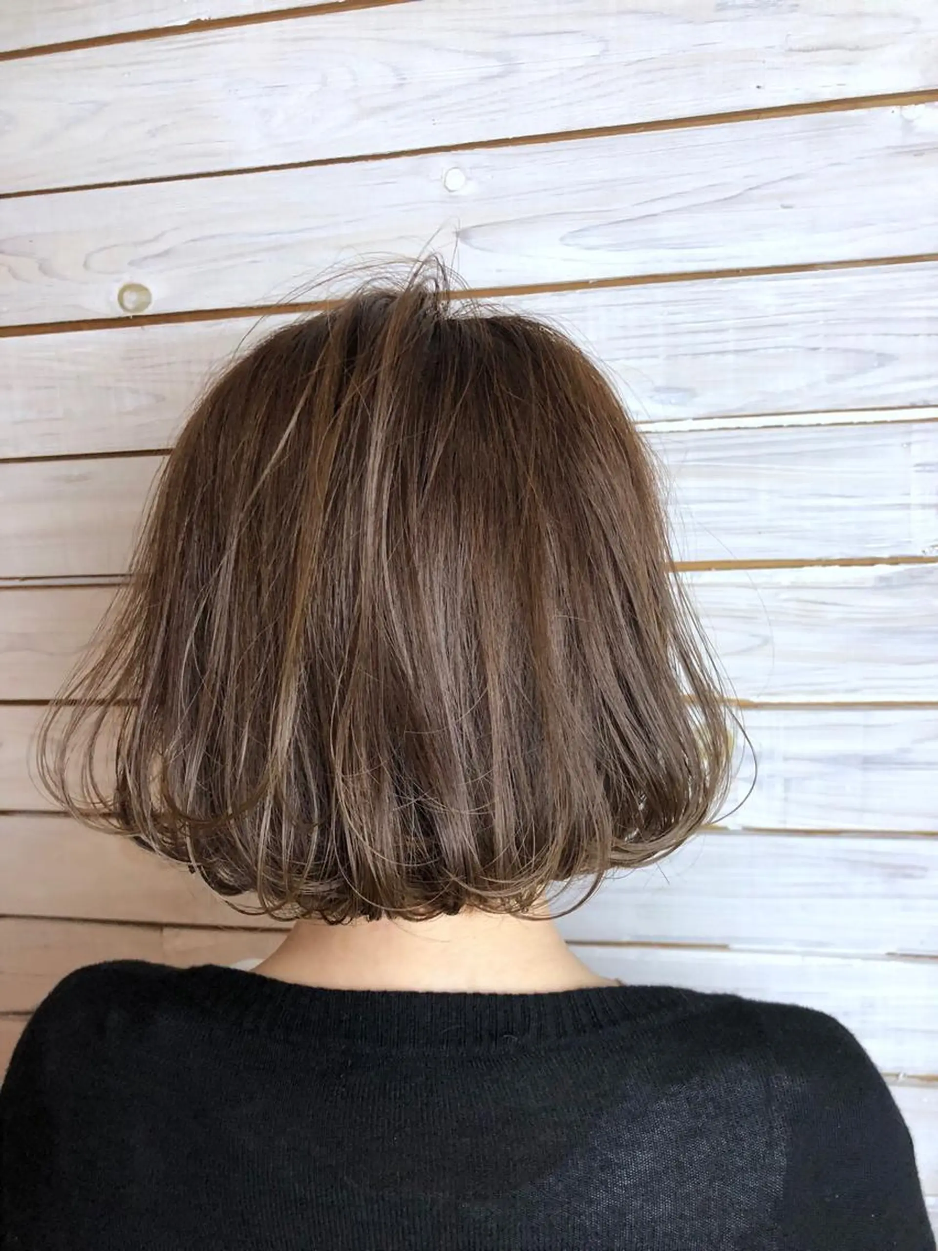 ショート カラー ヘアカラー 藤井 一輝のヘアスタイル