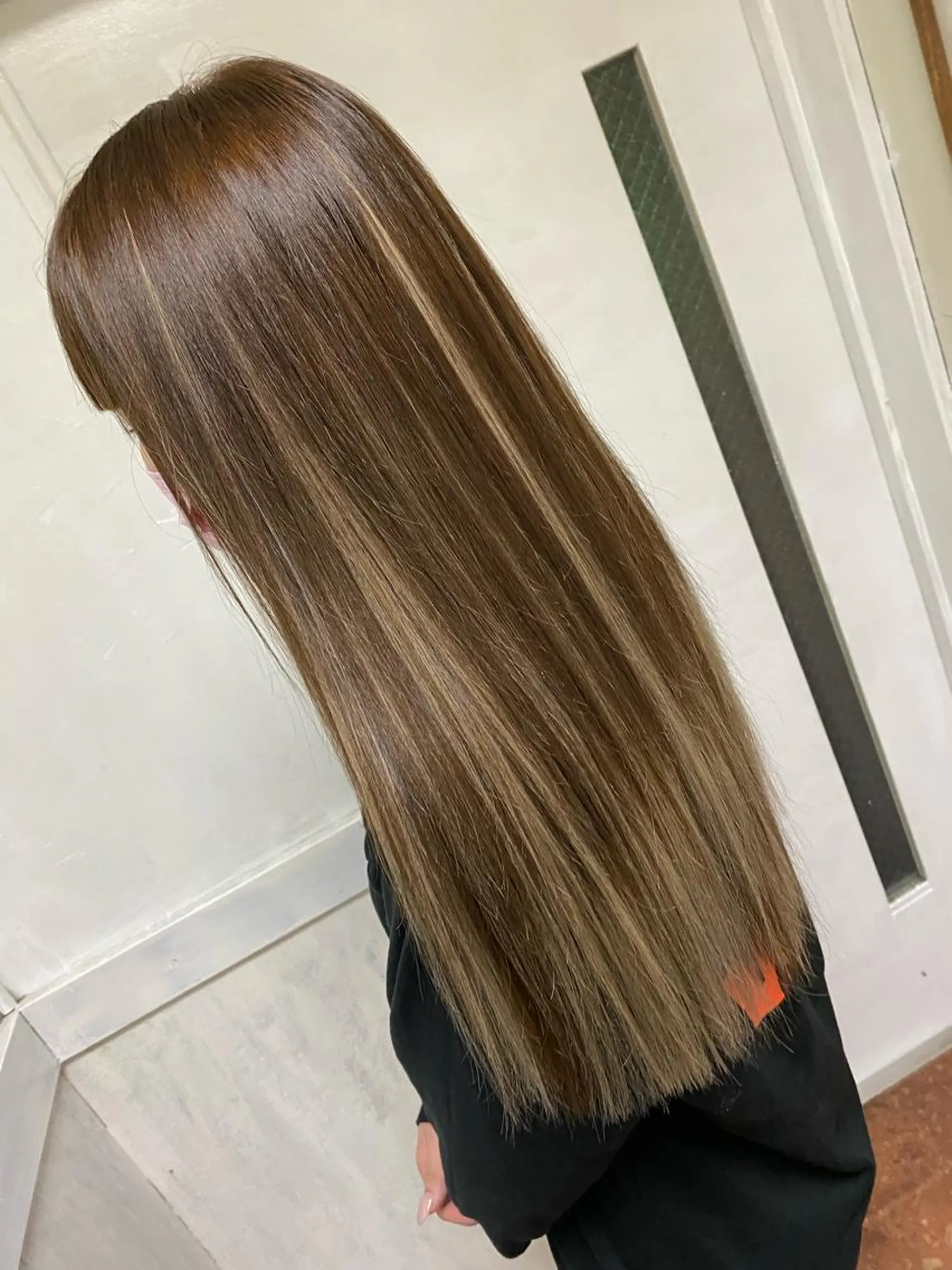 ロング カラー ブリーチ ハイライトカラー ブリーチなしカラー エクステ ハイライト ヘアカラー エクステ FERNA池袋所属・マンツーマン施術✂︎ 金田尚久🎨のヘアスタイル