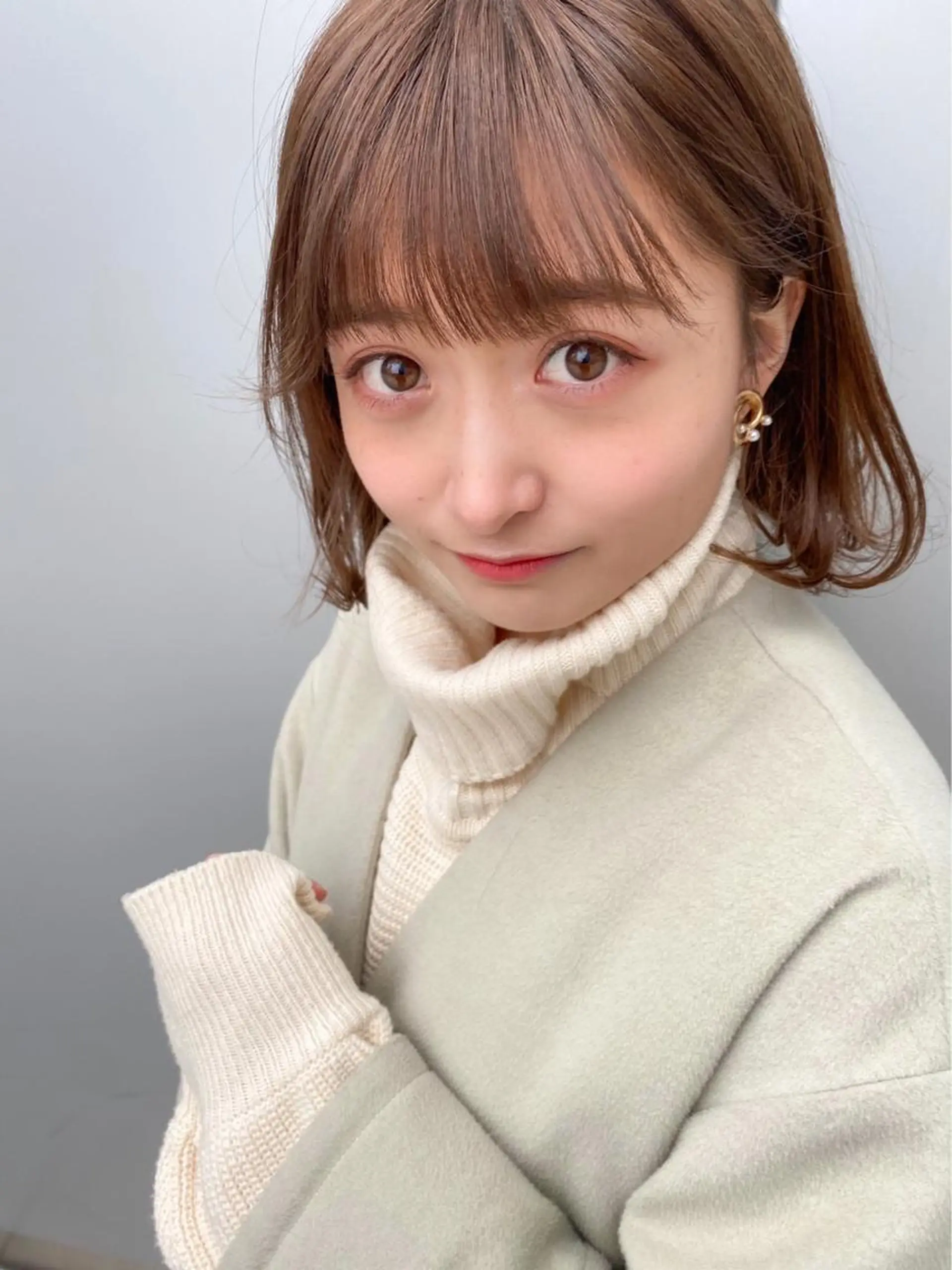 ミディアム カラー 女性が憧れる ショート/角田愛和のヘアスタイル