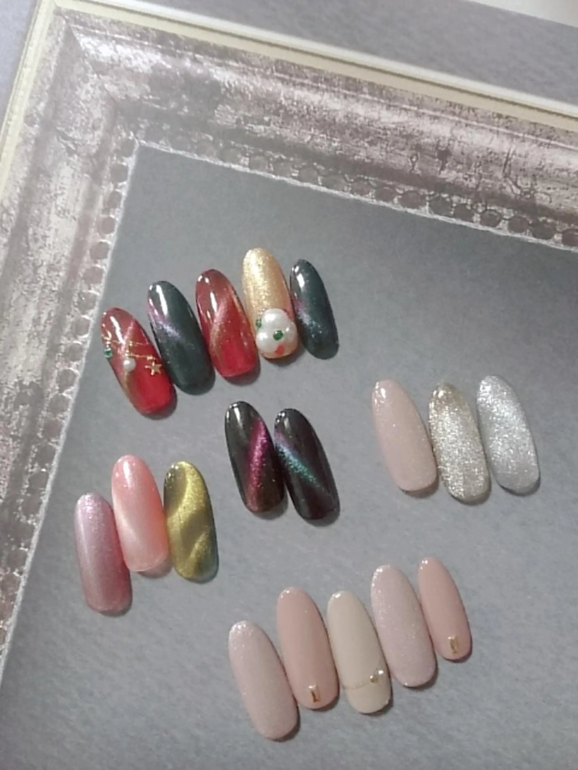 ネイル マグネットネイル Lakkus T－CHIのネイルデザイン