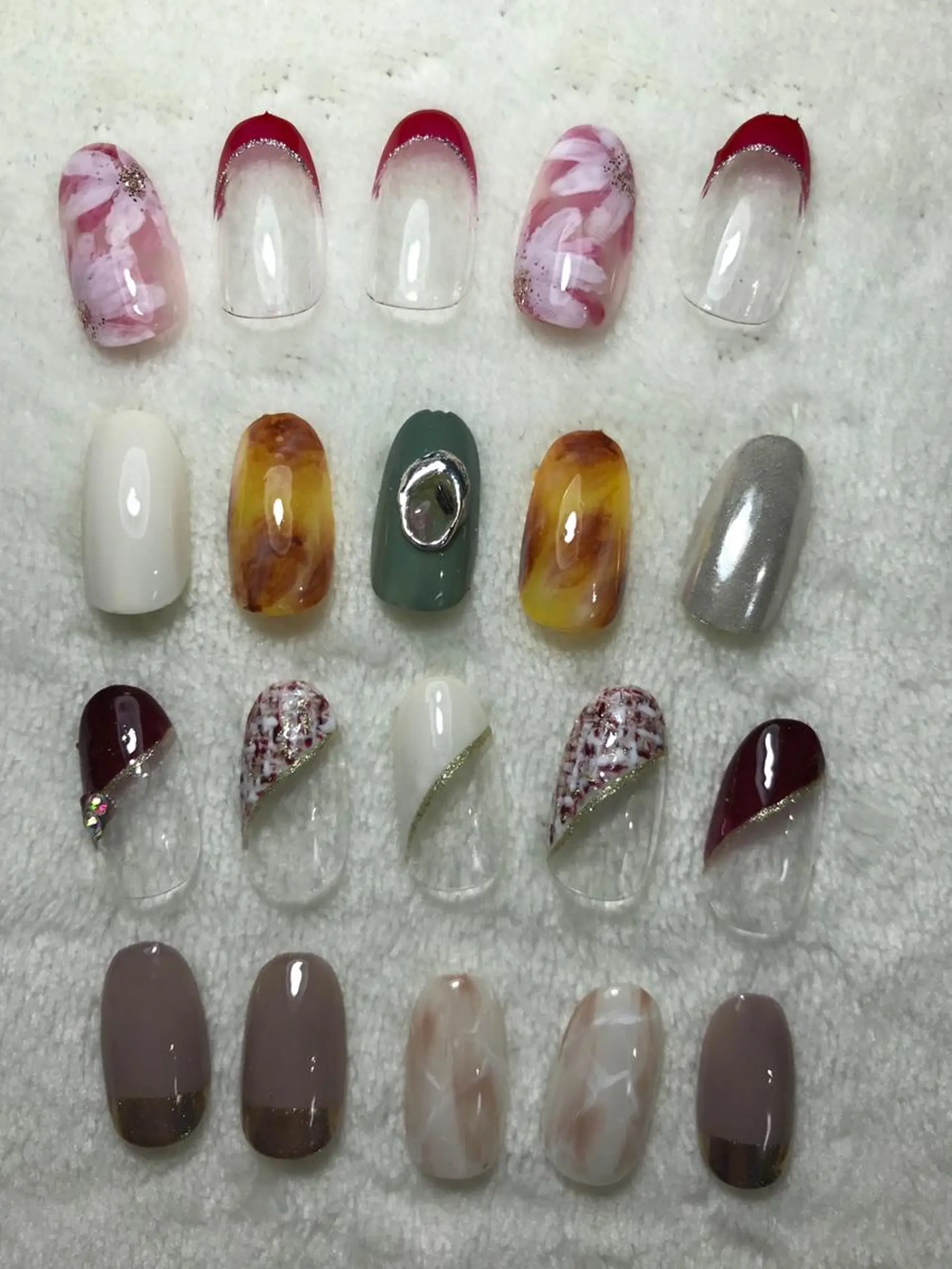 ネイル ハンドネイル lotus erikaのネイルデザイン