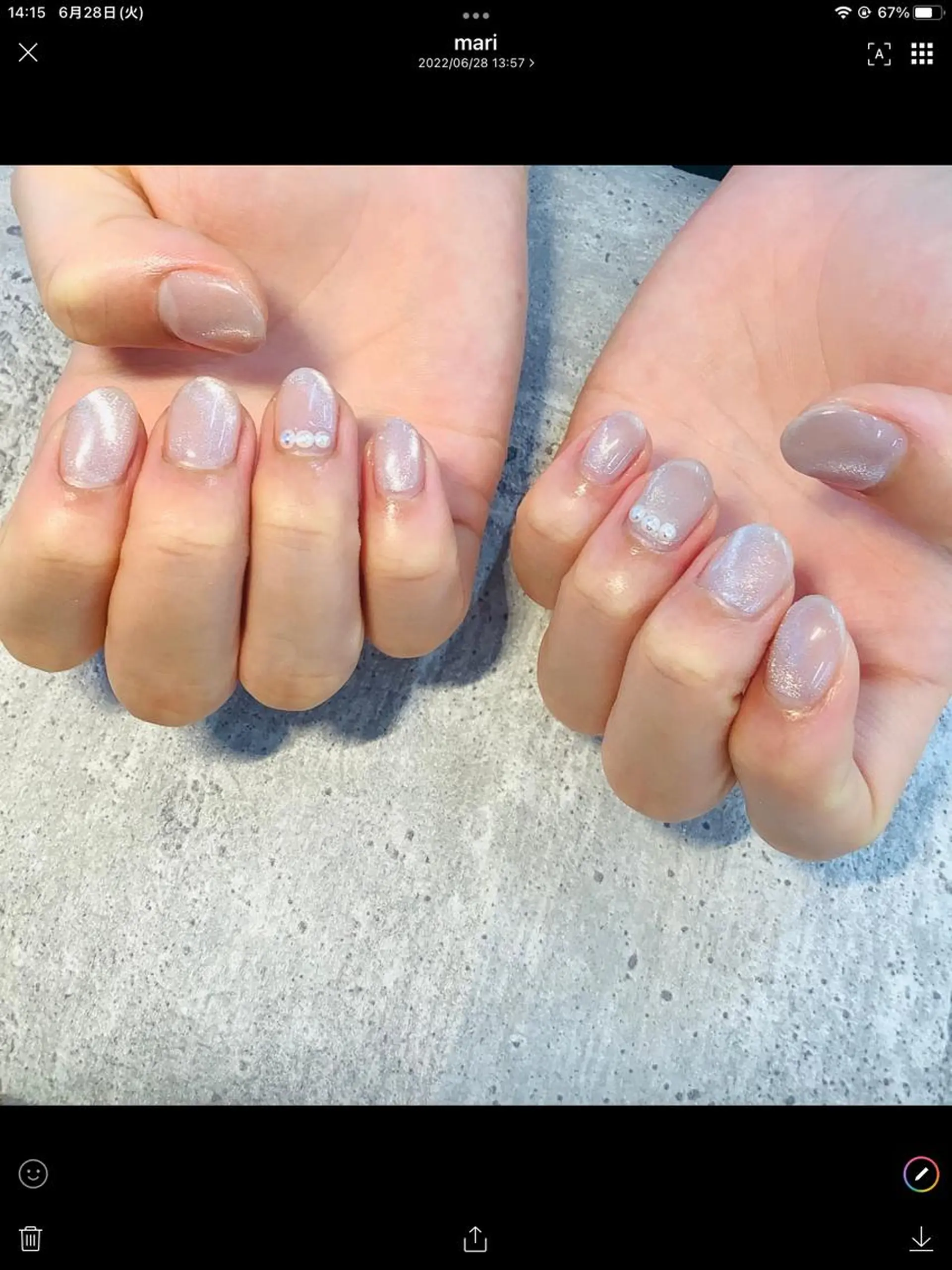 ネイル ハンドネイル nail salon etoile所属・nail salon etoile 中村のネイルデザイン