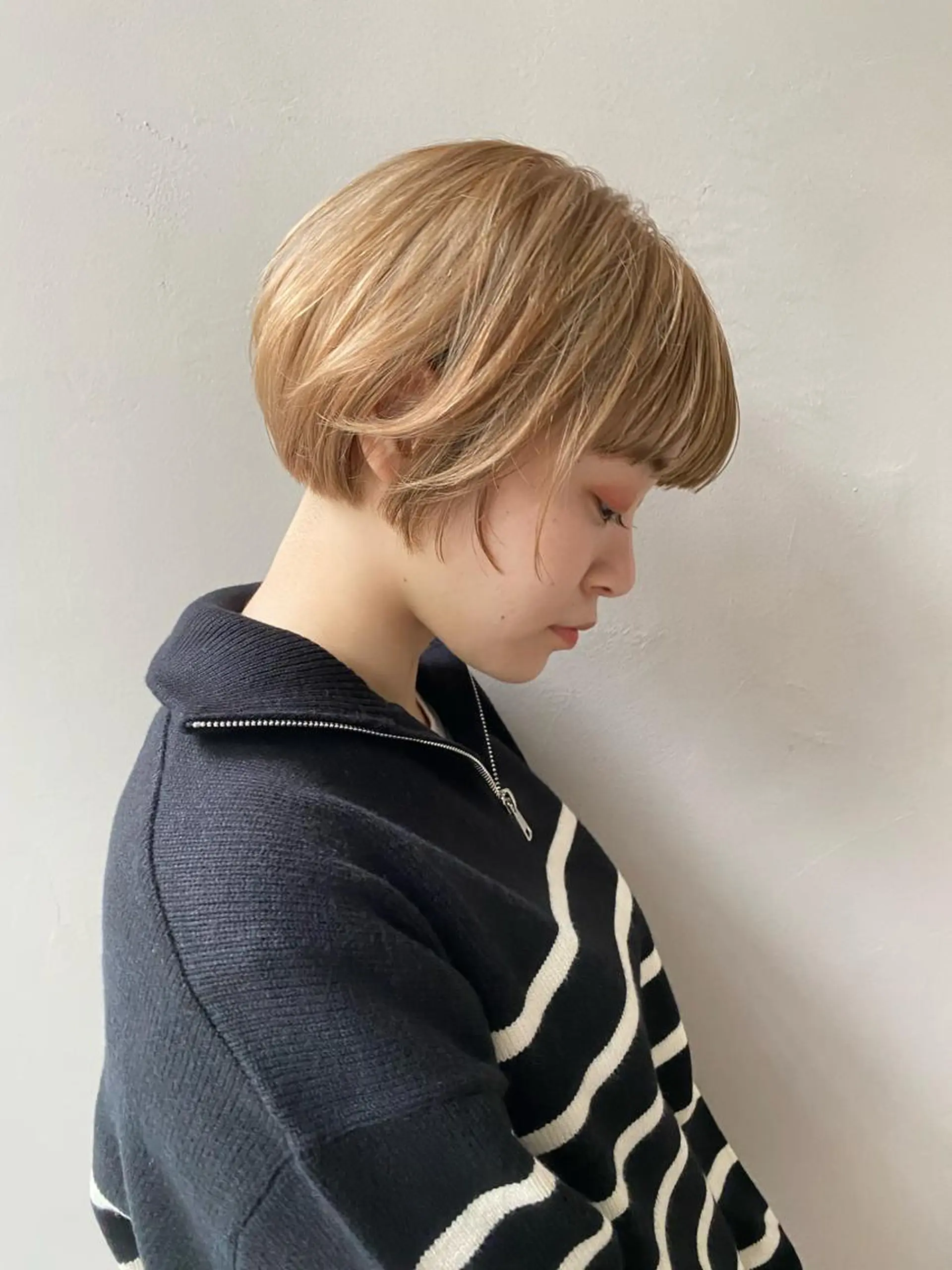 ショート ショートボブ ボブ ショートヘア 栗原 瑞稀のヘアスタイル