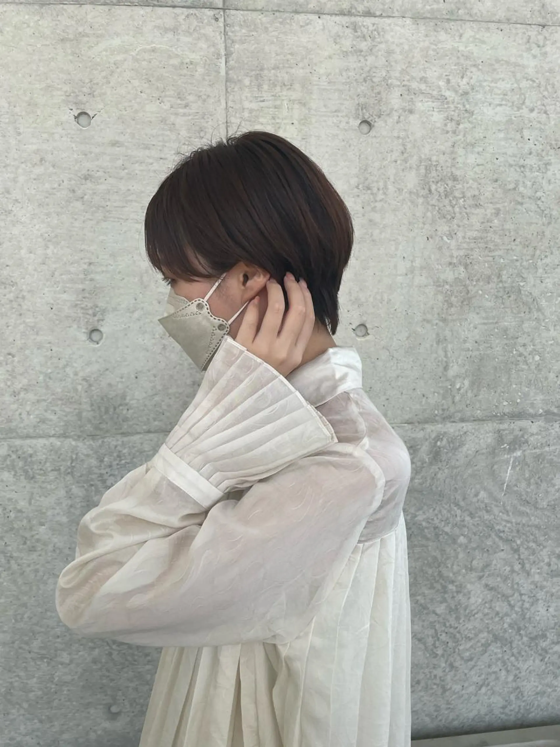 ショート mono.所属・南茨/ヘッドスパ /カット/momoのヘアスタイル