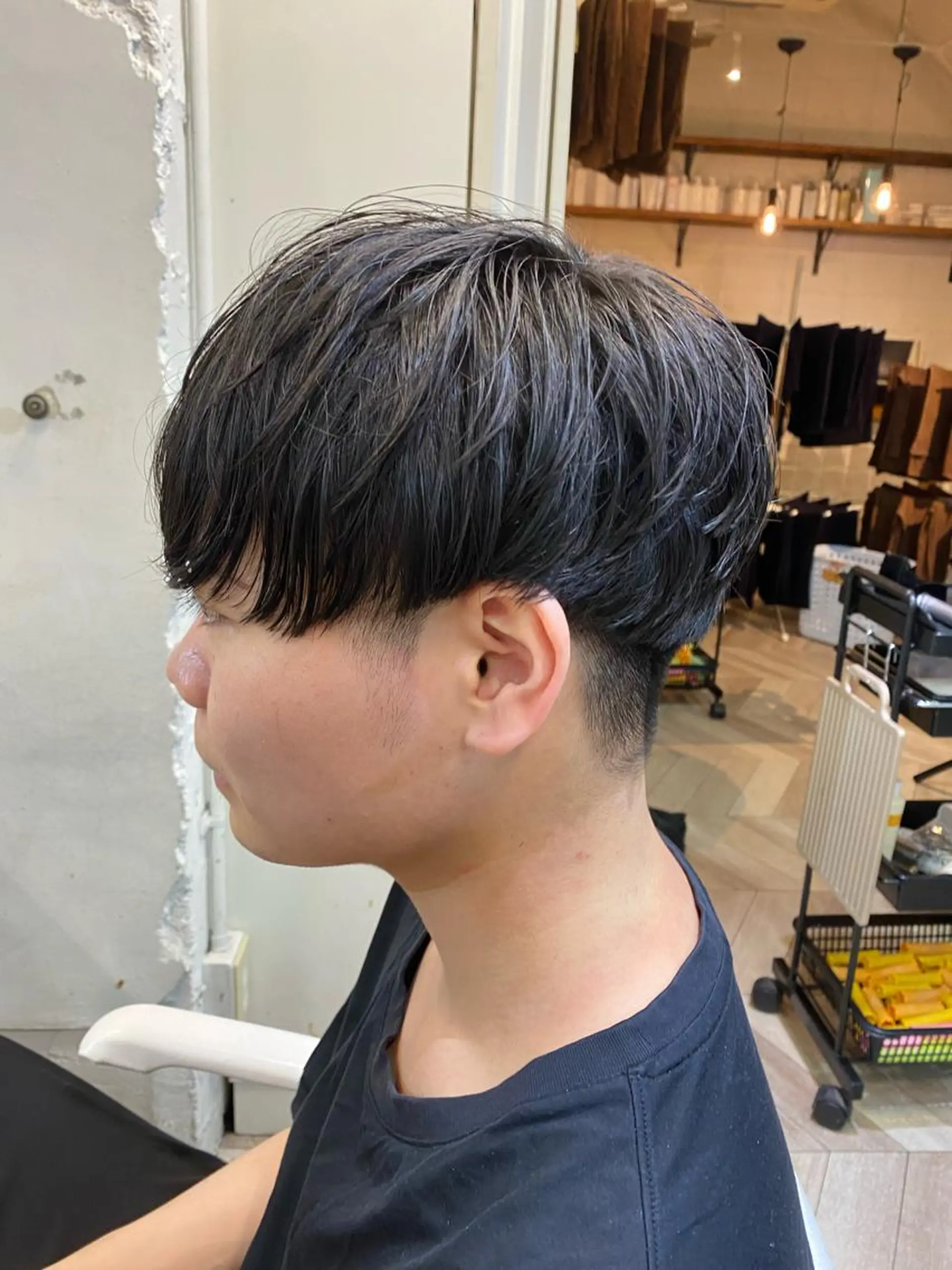 ミディアム メンズ マッシュ HOMME BLANCHE'所属・💫メンズカット💫 Natsukiのヘアスタイル