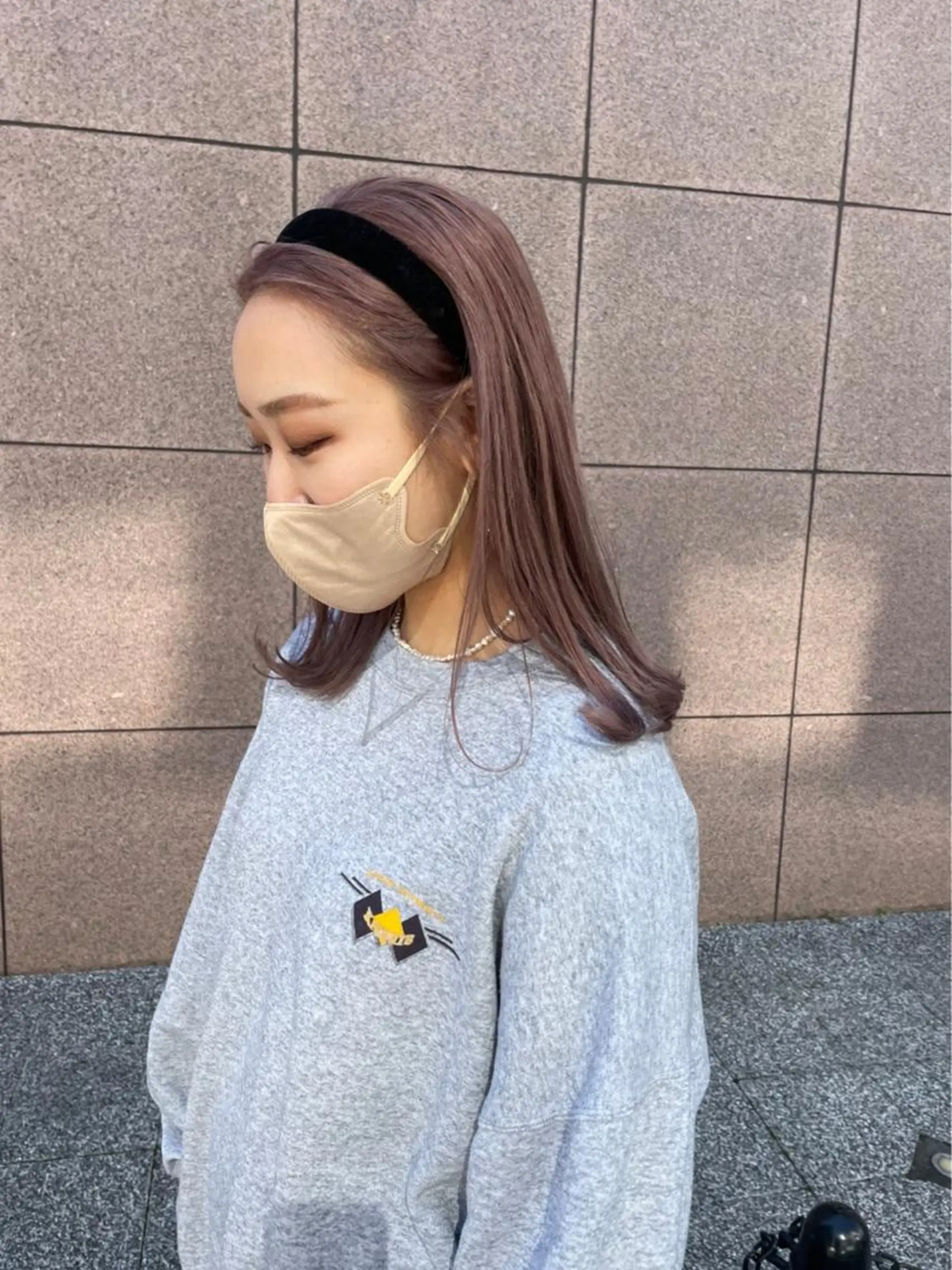 セミロング カラー お洒落パーマ/ボブ ❄️Tomoka❄️のヘアスタイル