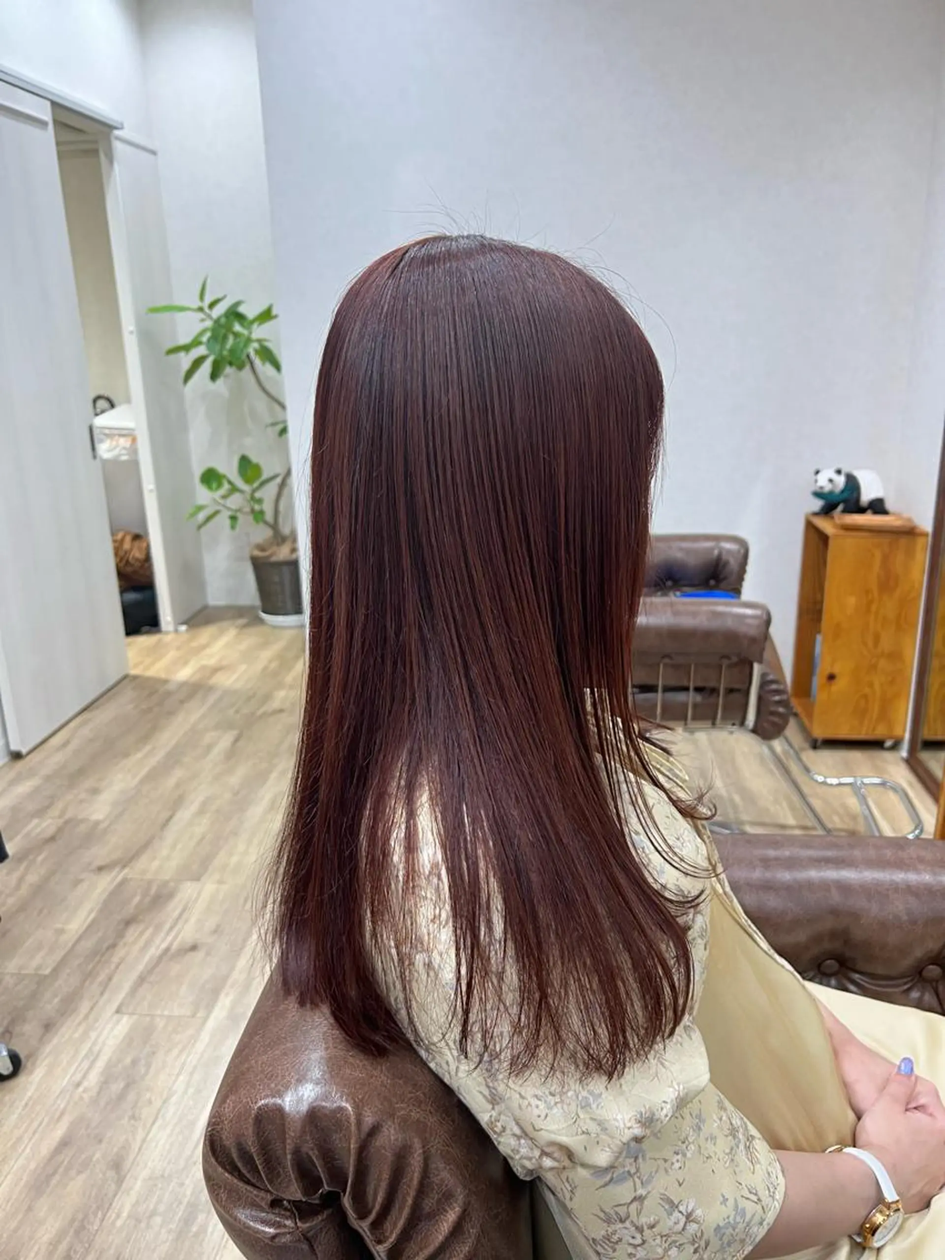 ロング カラー ロング カット ヘアカラー トリートメント 🍇おぐら めぐみ🍇のヘアスタイル