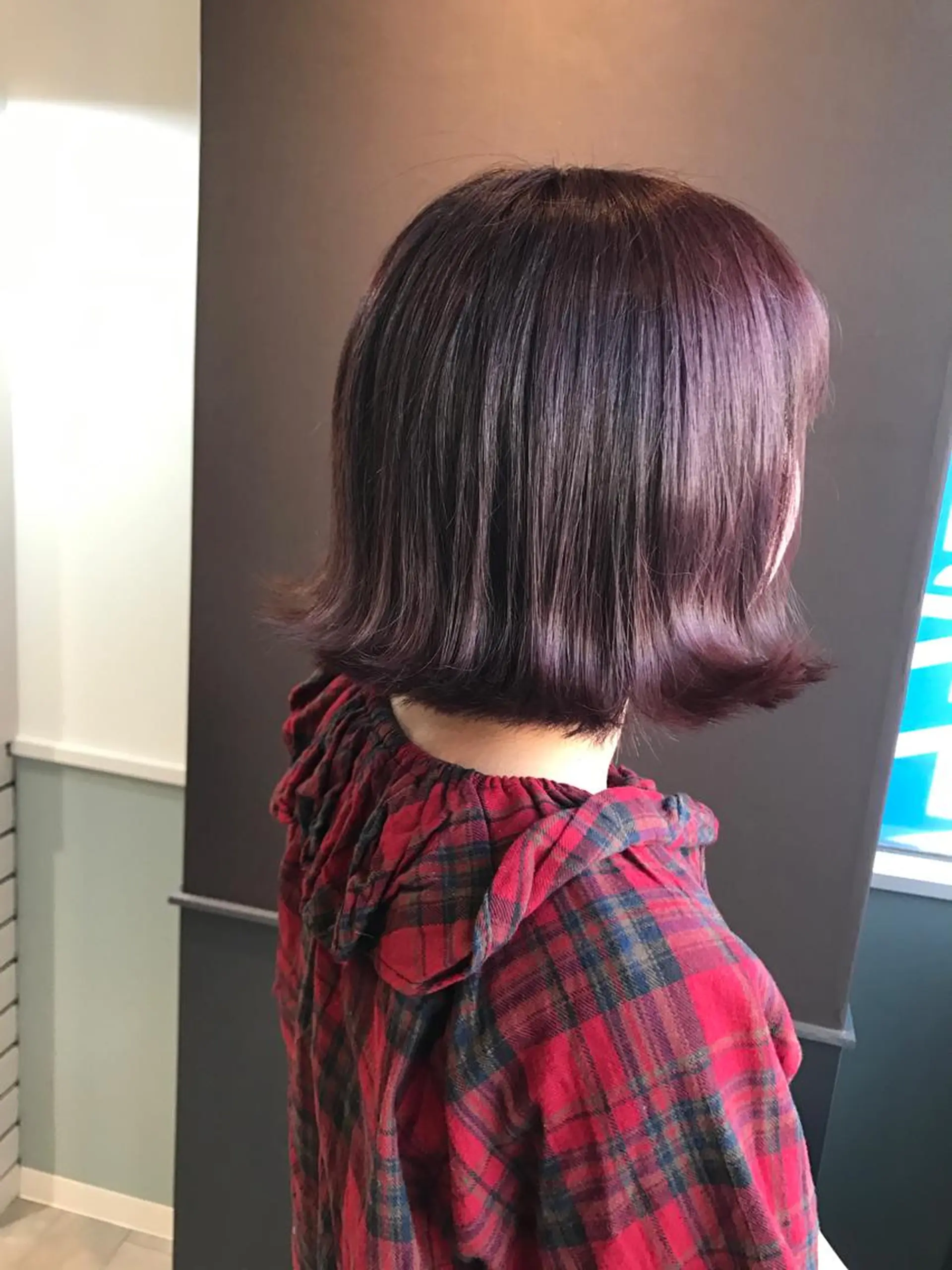 ショート カラー ヤマナカ エリカのヘアスタイル