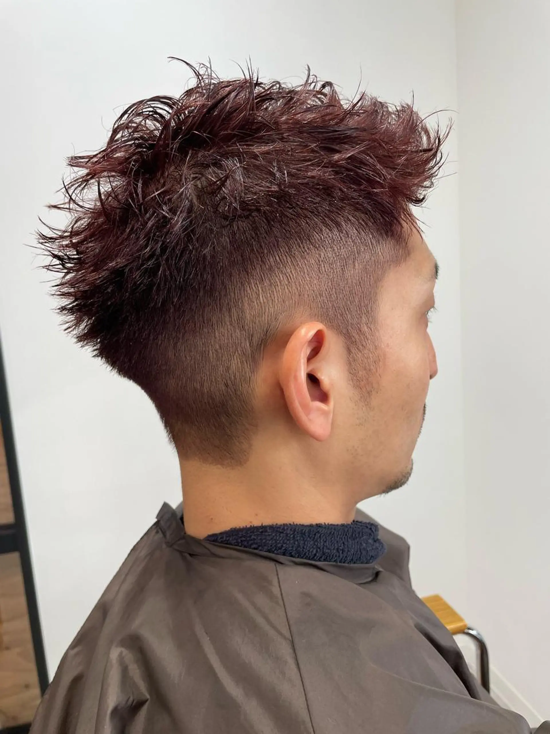 メンズ 刈り上げ カット ヘアカラー メンズカット クドウユウキのヘアスタイル