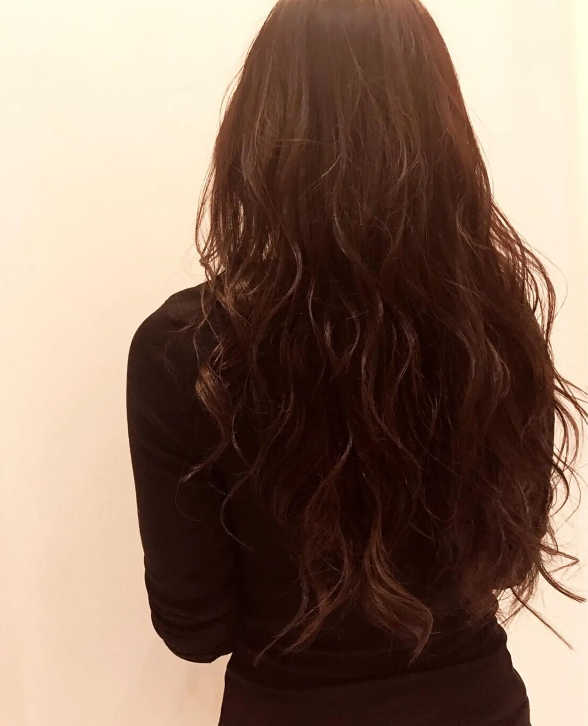 ショート ミディアム セミロング ロング カラー ブラウンカラー チョコレートブラウン シールエクステ⭐️ オオミタクヤのヘアスタイル