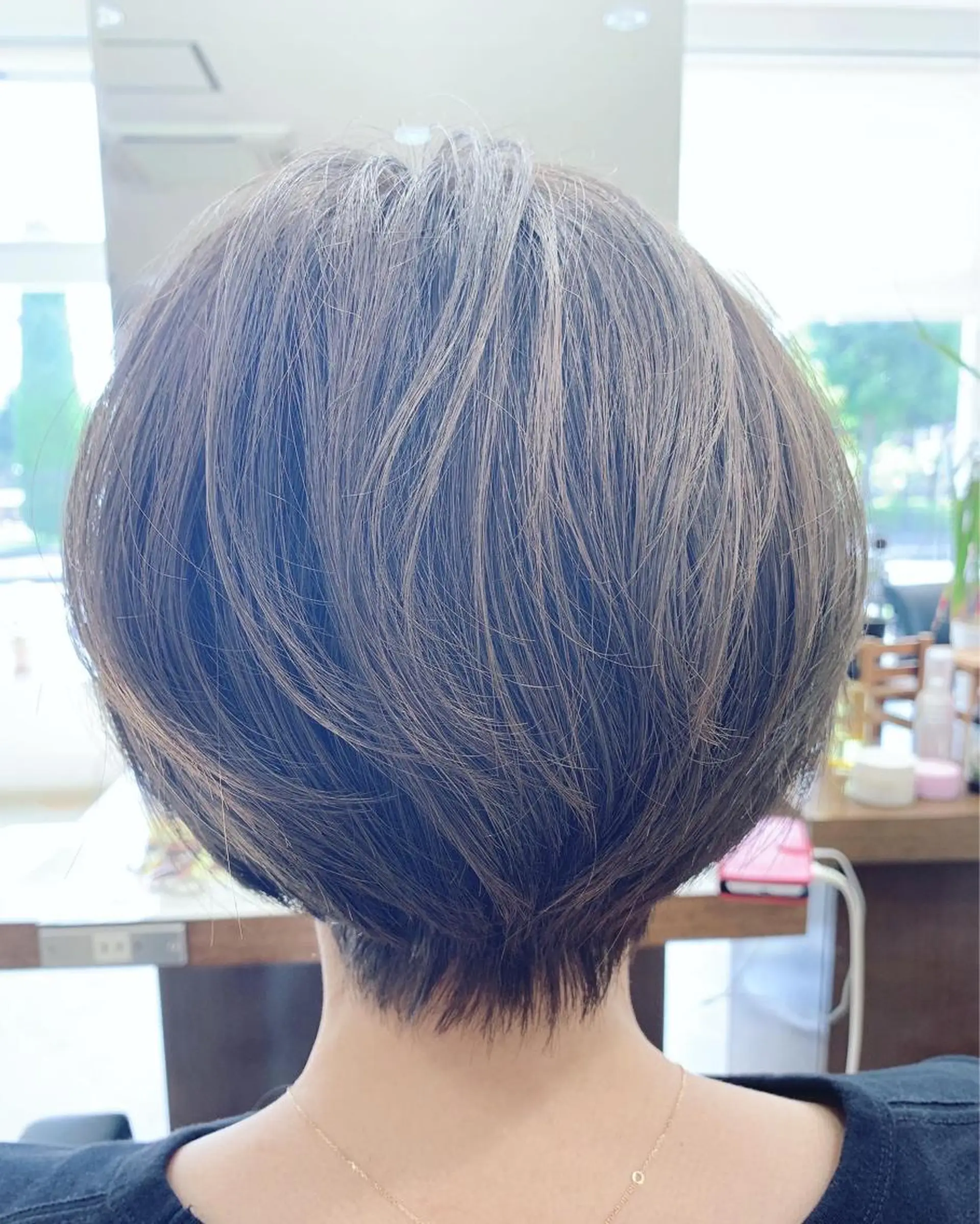 ショート くびれヘア ショートヘア カット トリートメント Answer by charme所属・野澤 宏弥のヘアスタイル