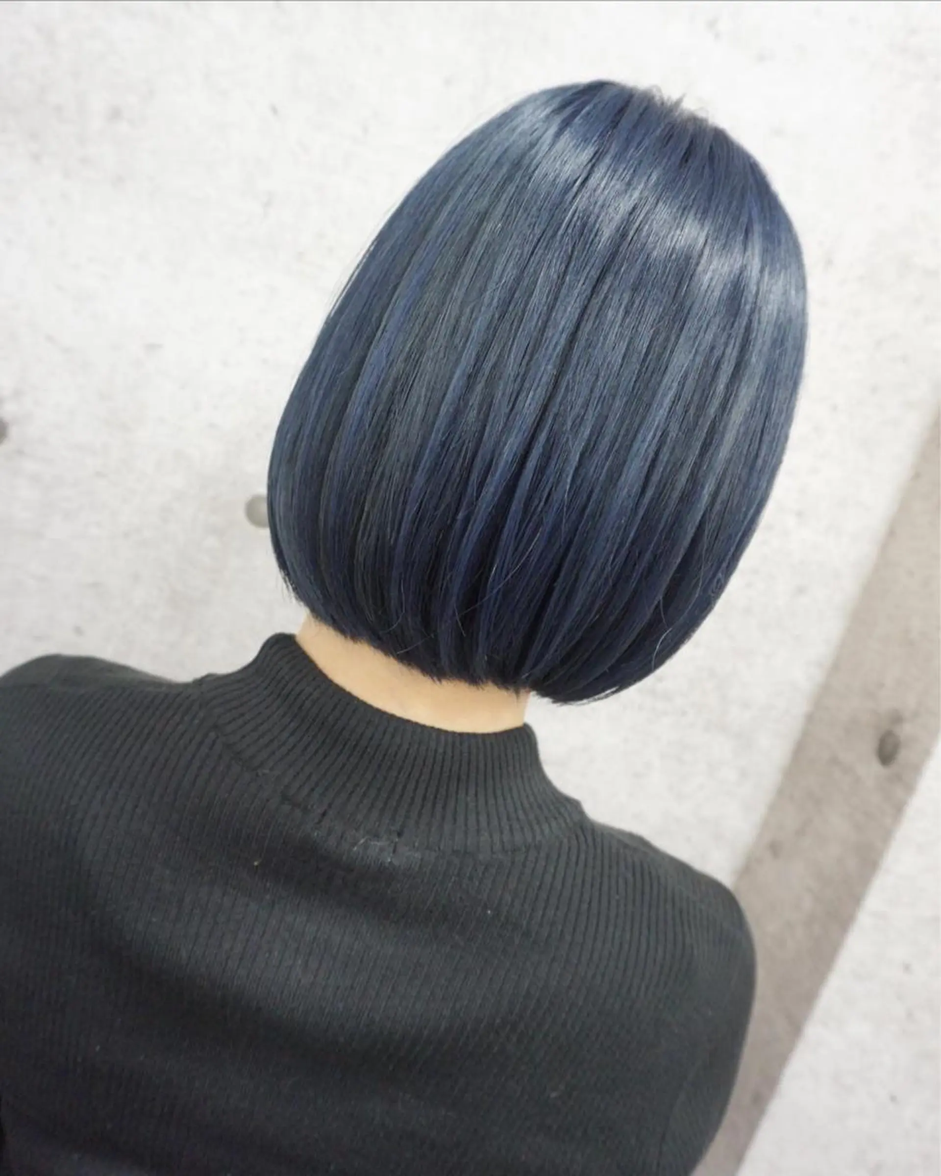ミディアム ボブ カット ヘアカラー トリートメント hair teria ryu 大塚のヘアスタイル