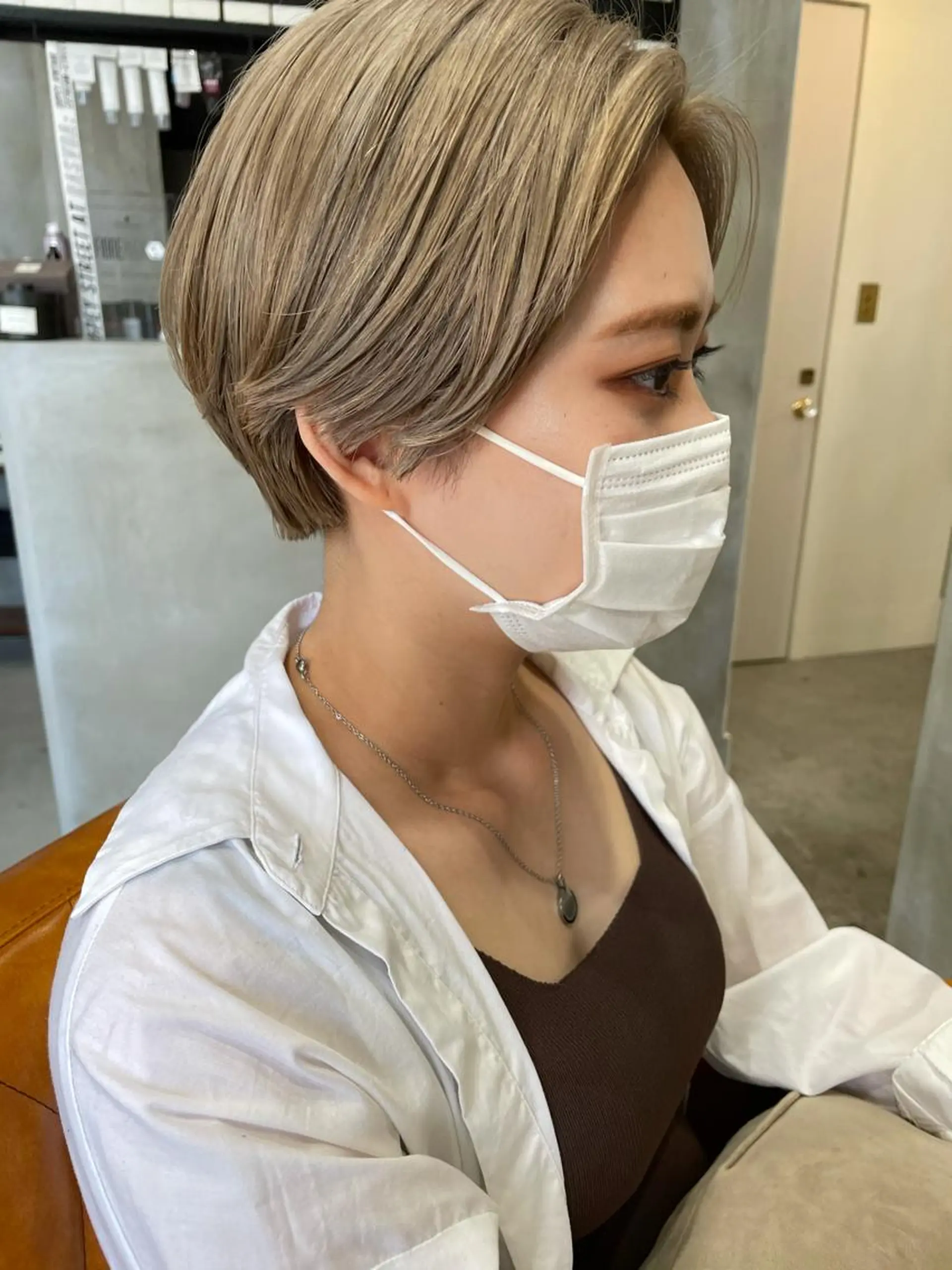 ショート カラー spooopy所属・🕊大垣 めぐみ🕊のヘアスタイル