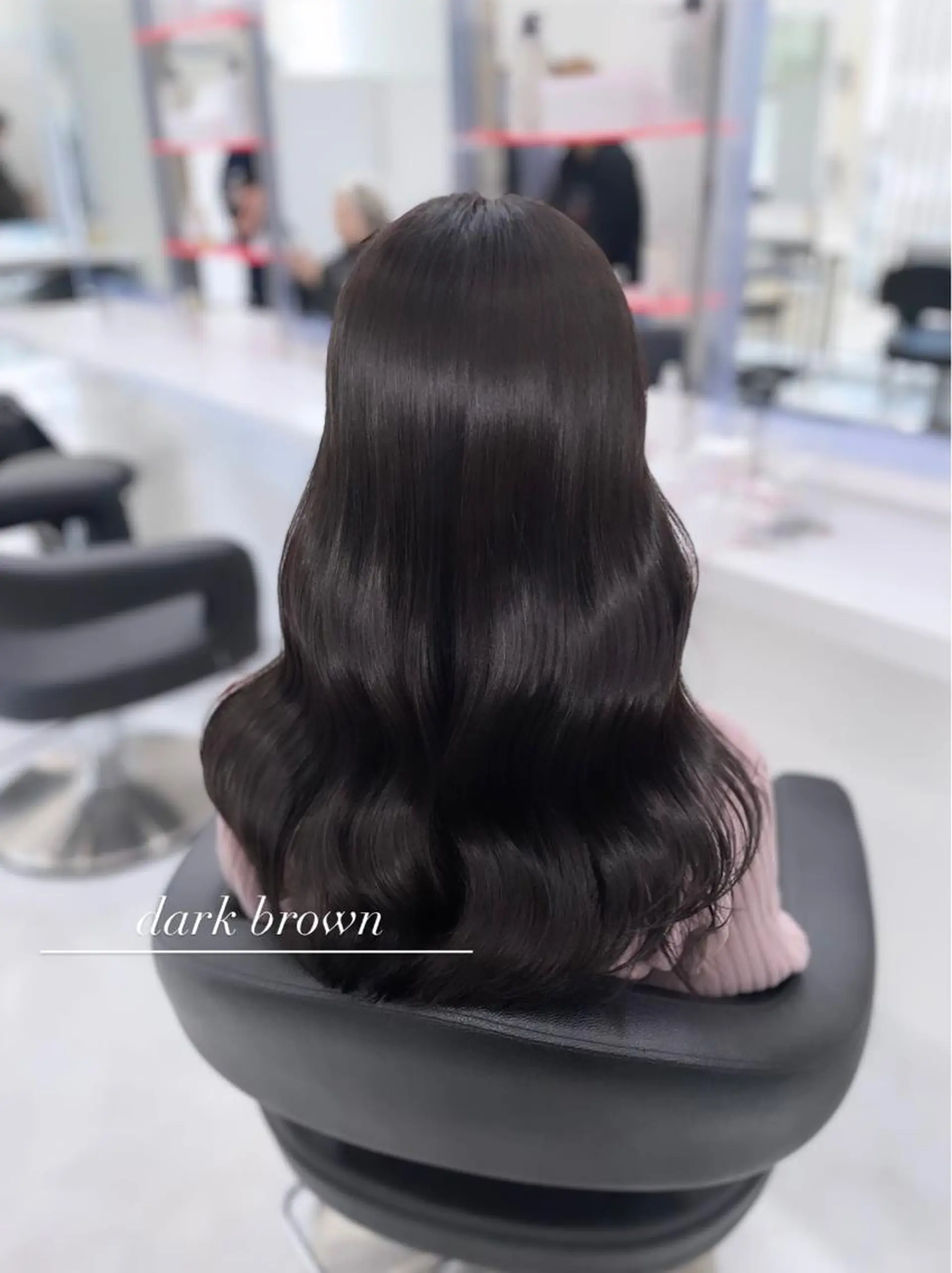 セミロング カラー ヘアアレンジ Ella所属・nana【艶髪】/ レイヤー/縮毛矯正のヘアスタイル