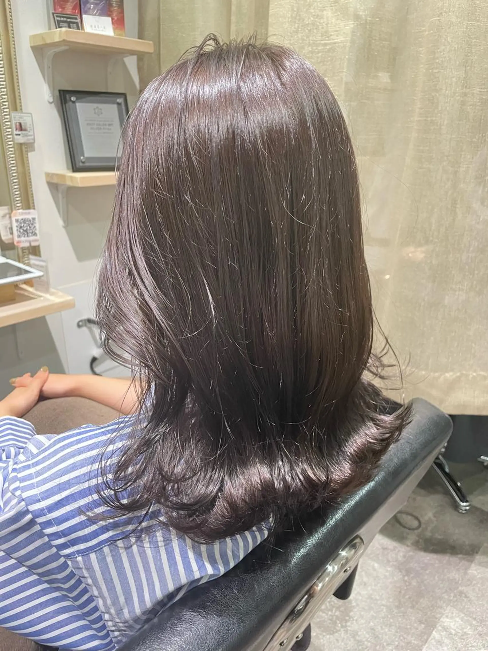 カラー ayaka レイヤー/髪質改善のヘアスタイル