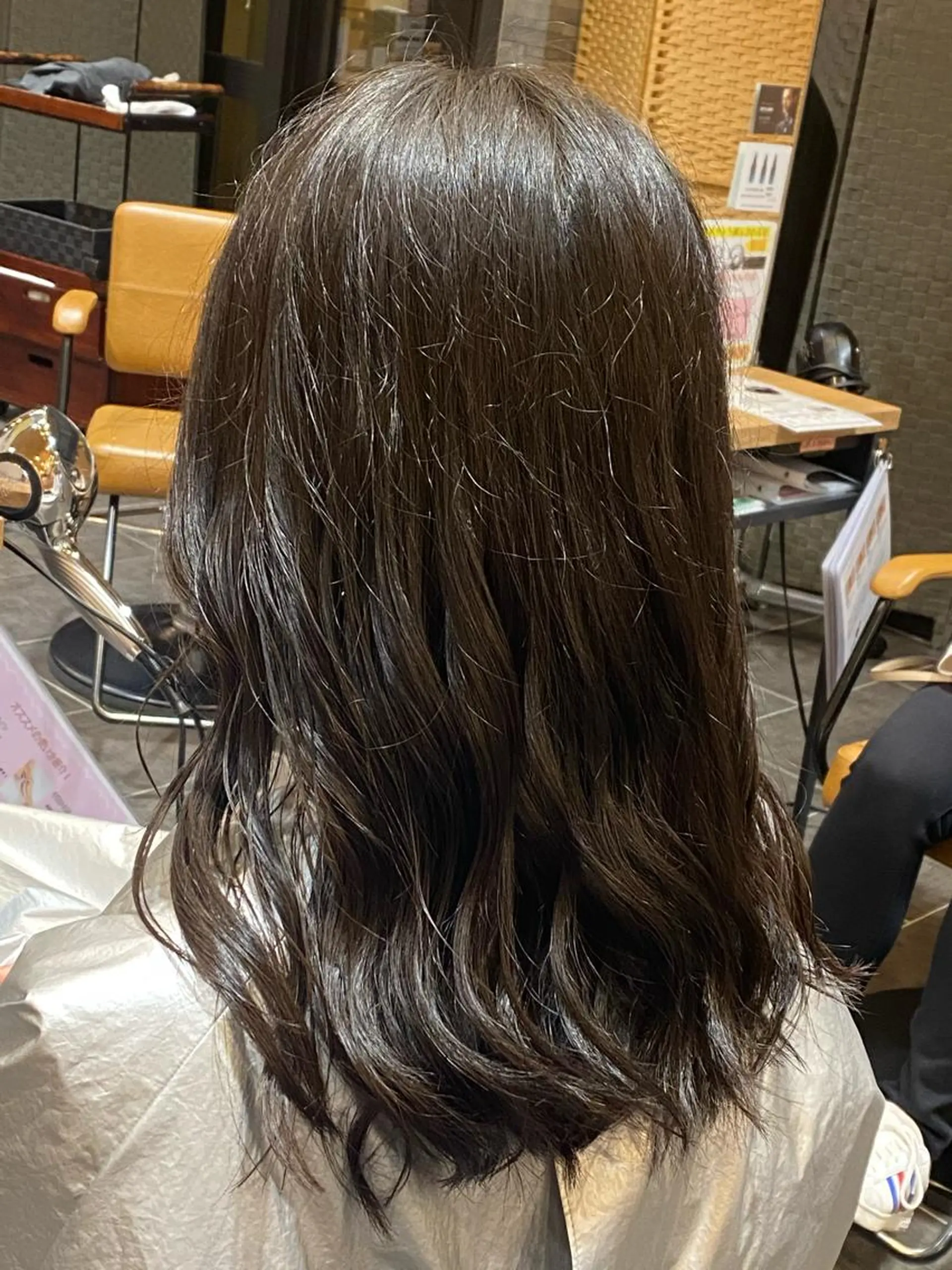 ロング 尾崎 優也のヘアスタイル