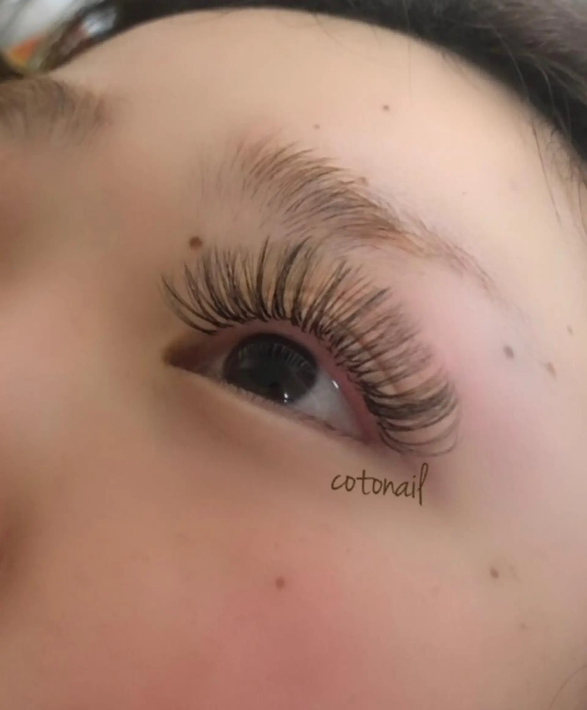 ロング マツエク・マツパ 付け放題 ボリュームラッシュ マツエク ツメトマツゲ .のネイルデザイン