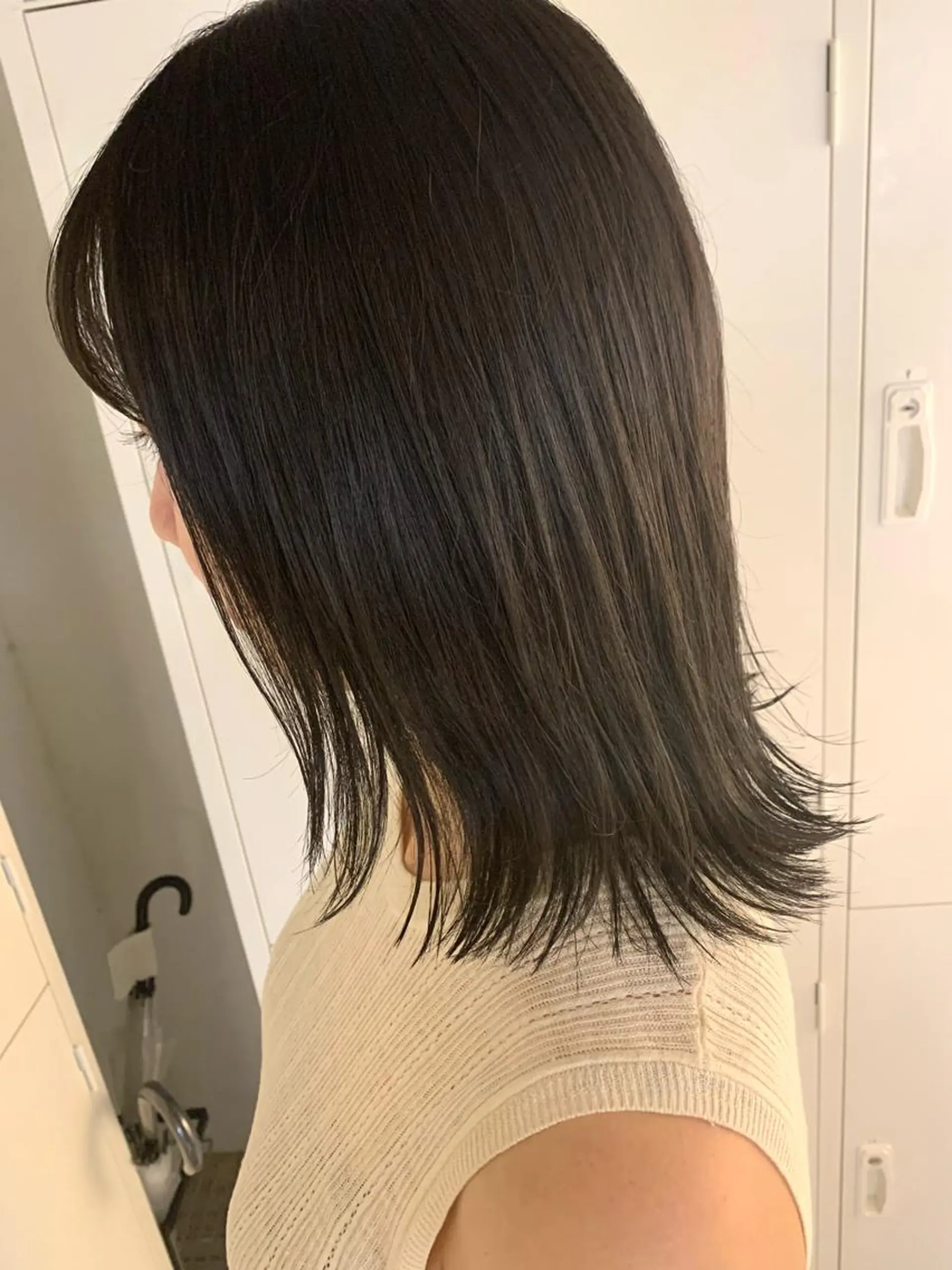 セミロング カット ヘアカラー トリートメント grow所属・和田 拓也のヘアスタイル