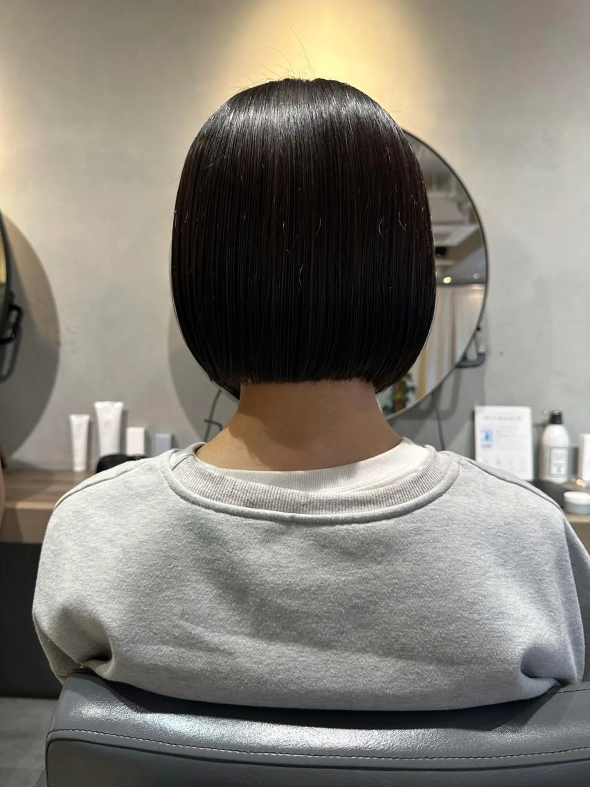 ショート カラー カット ヘアカラー 美髪・シールエクステ ホソタニリョウコのヘアスタイル