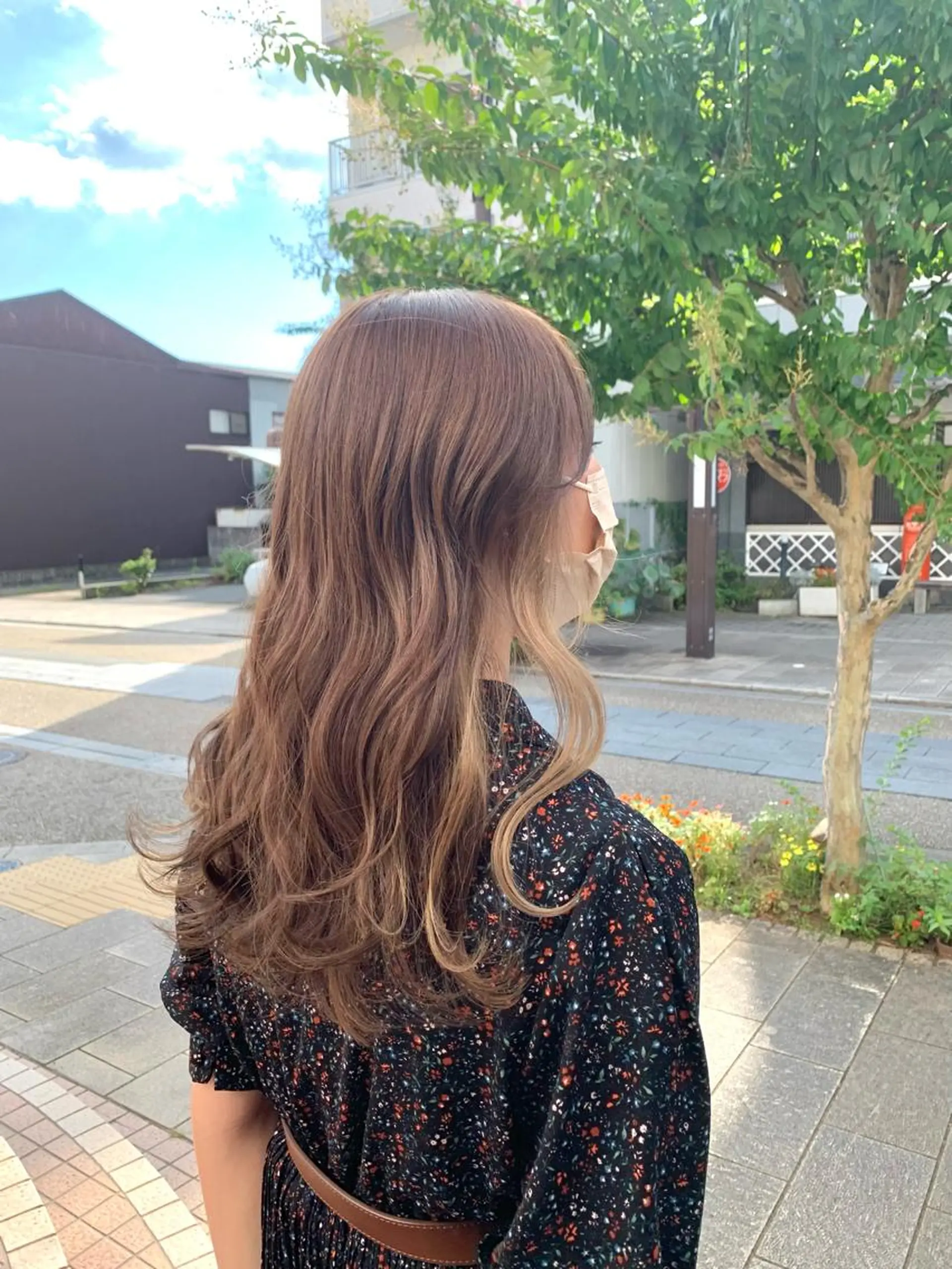 ロング カラー ベージュカラー Lunapiena所属・Lunapiena 🫧ナナのヘアスタイル