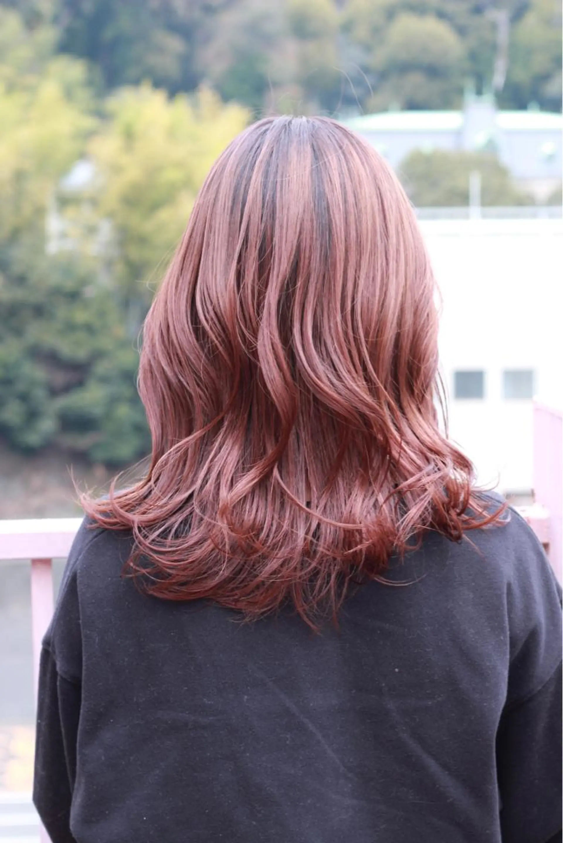 セミロング カラー ベージュカラー ブラウンカラー ブラウンベージュ ピンクカラー ピンクブラウン ヘアカラー Viage （ビアージュ）のヘアスタイル