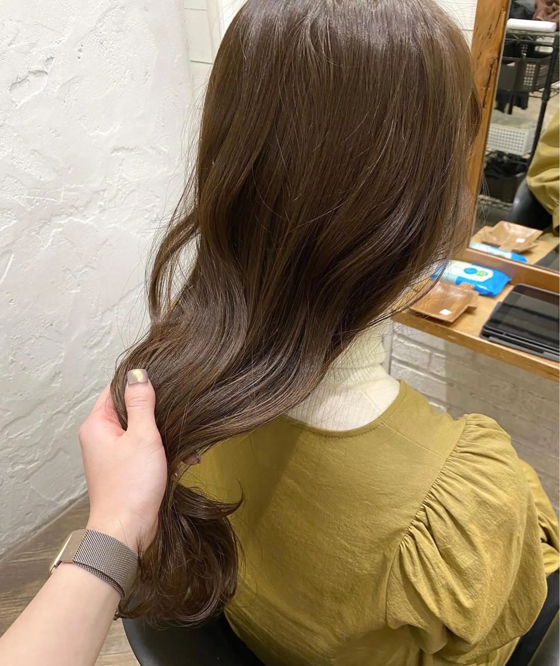 ロング カラー アディクシーカラー ベージュカラー 🌟アレンジが似合う カラー🌟Rumiのヘアスタイル