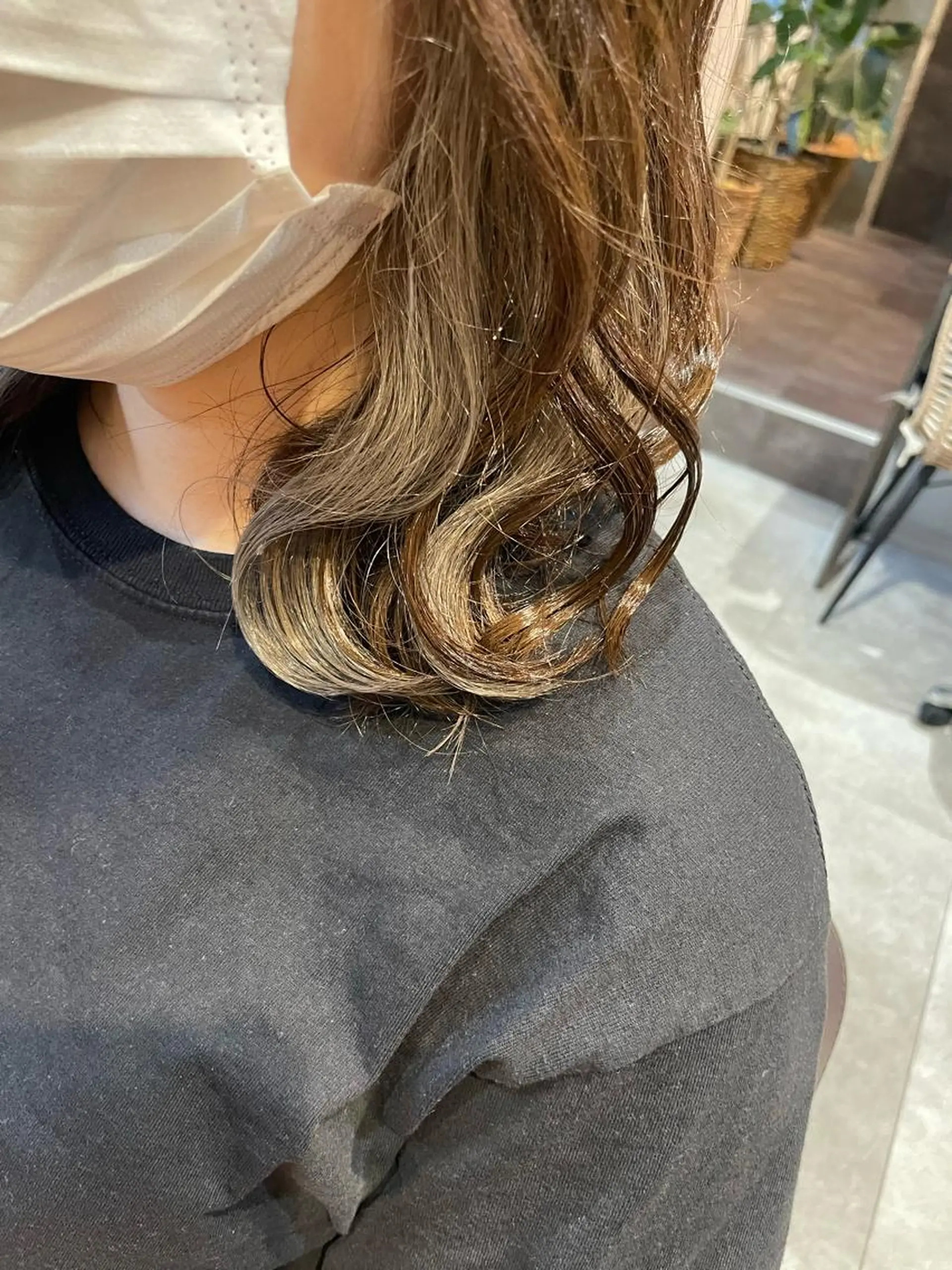 ミディアム カラー グレージュ ヘアカラー トリートメント 💐パーソナルカラー /市橋加菜💐のヘアスタイル