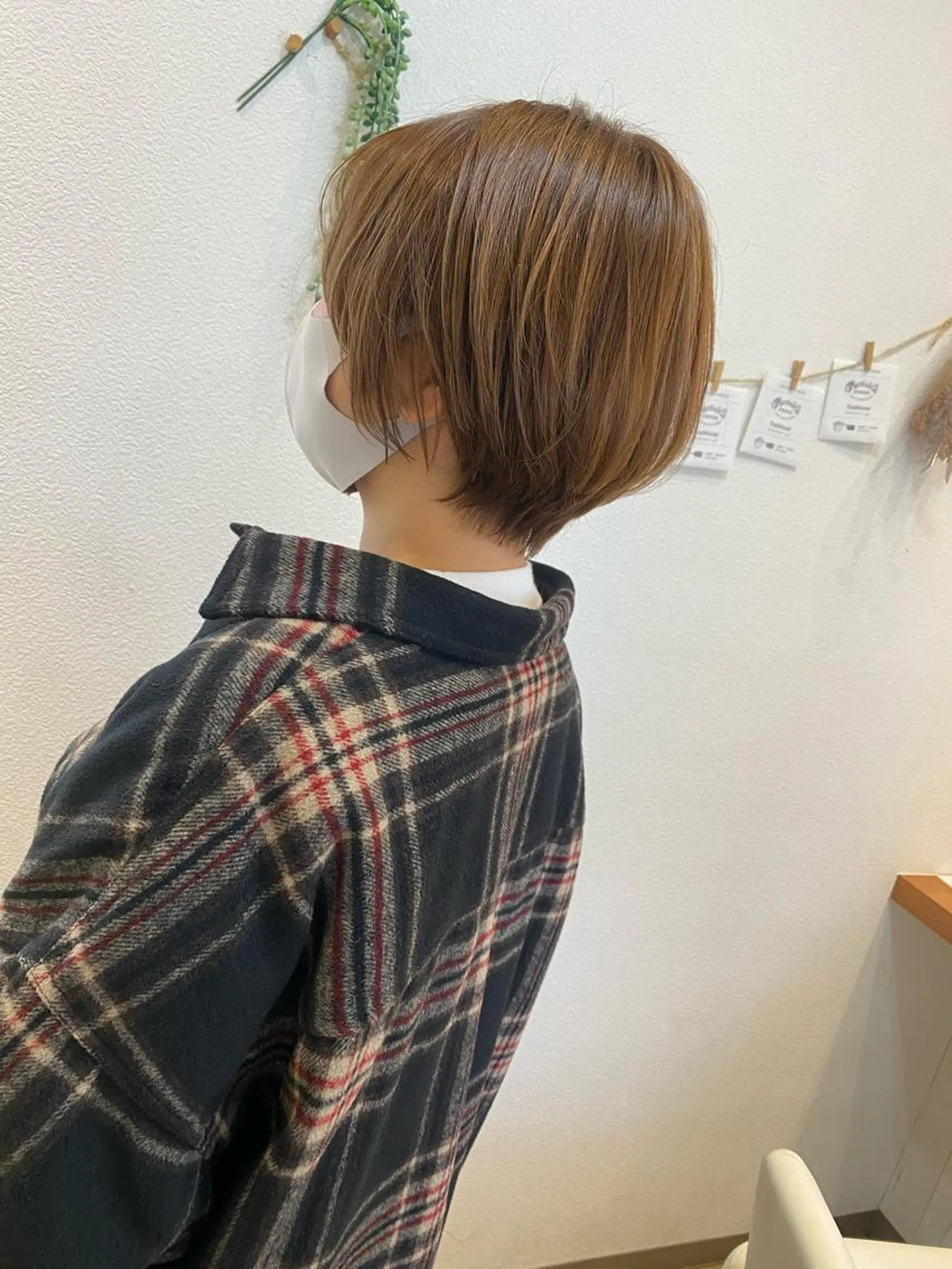 ショート カラー カット ヘアカラー トリートメント ショート、ボブ シマダマサトのヘアスタイル