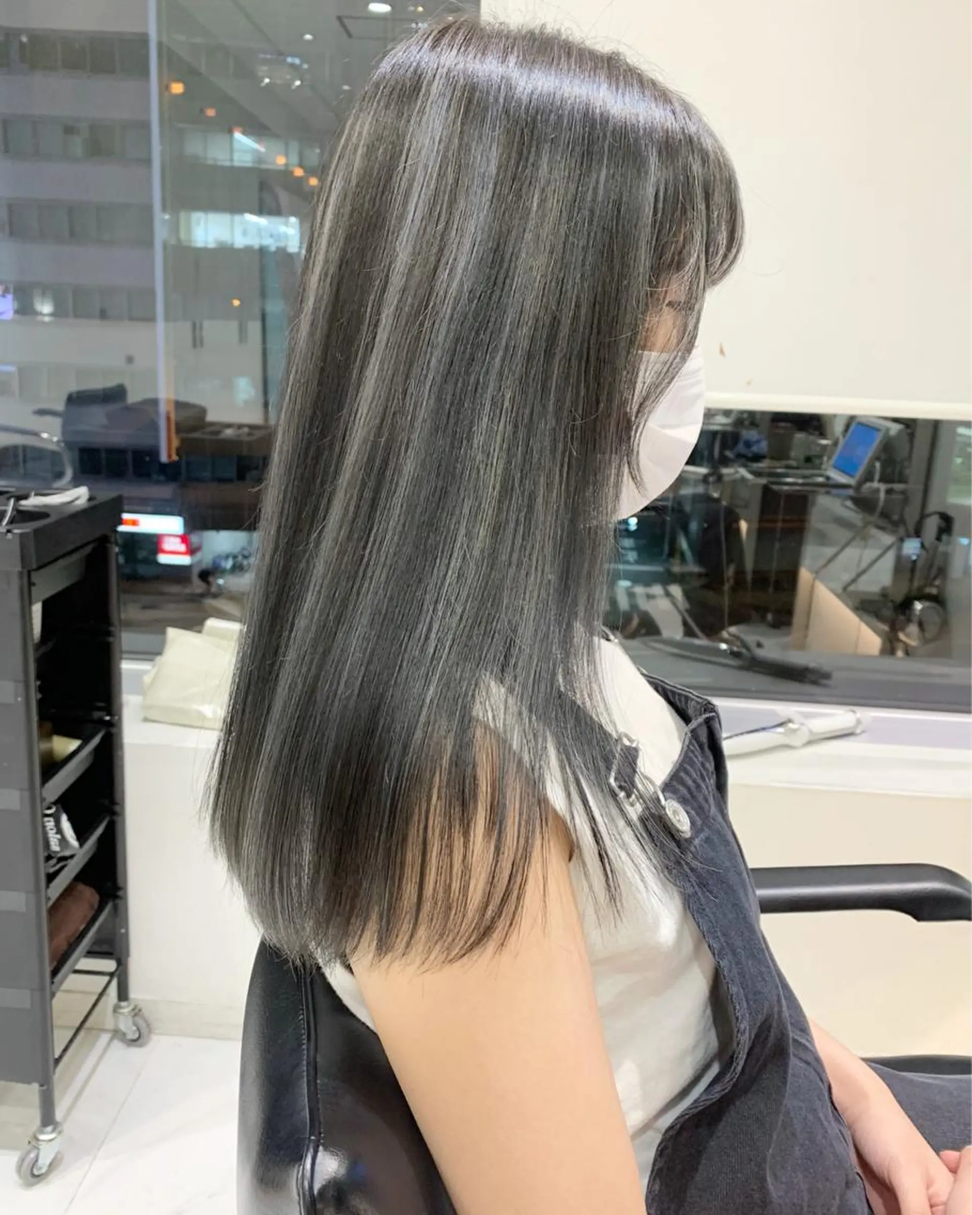ロング カラー ハイライトカラー ハイライト minami🪷 暖色カラーのヘアスタイル
