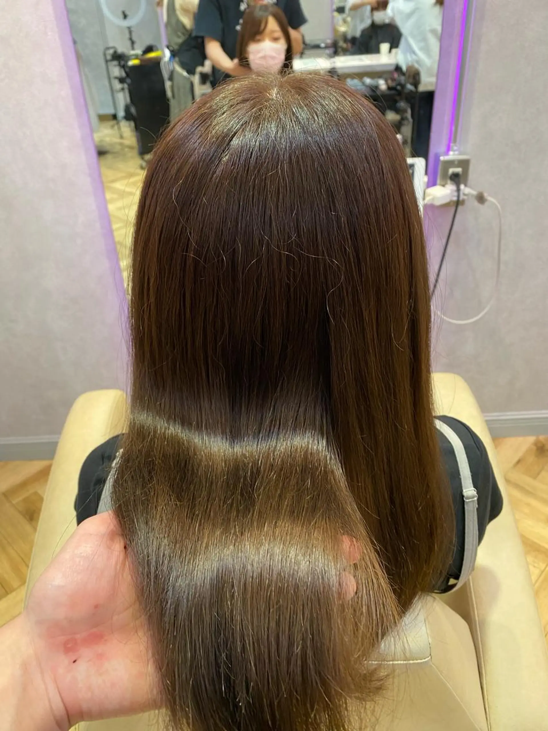 カラー ヘアカラー トリートメント R'eel所属・ボブ／髪質改善 ／銀座のヘアスタイル