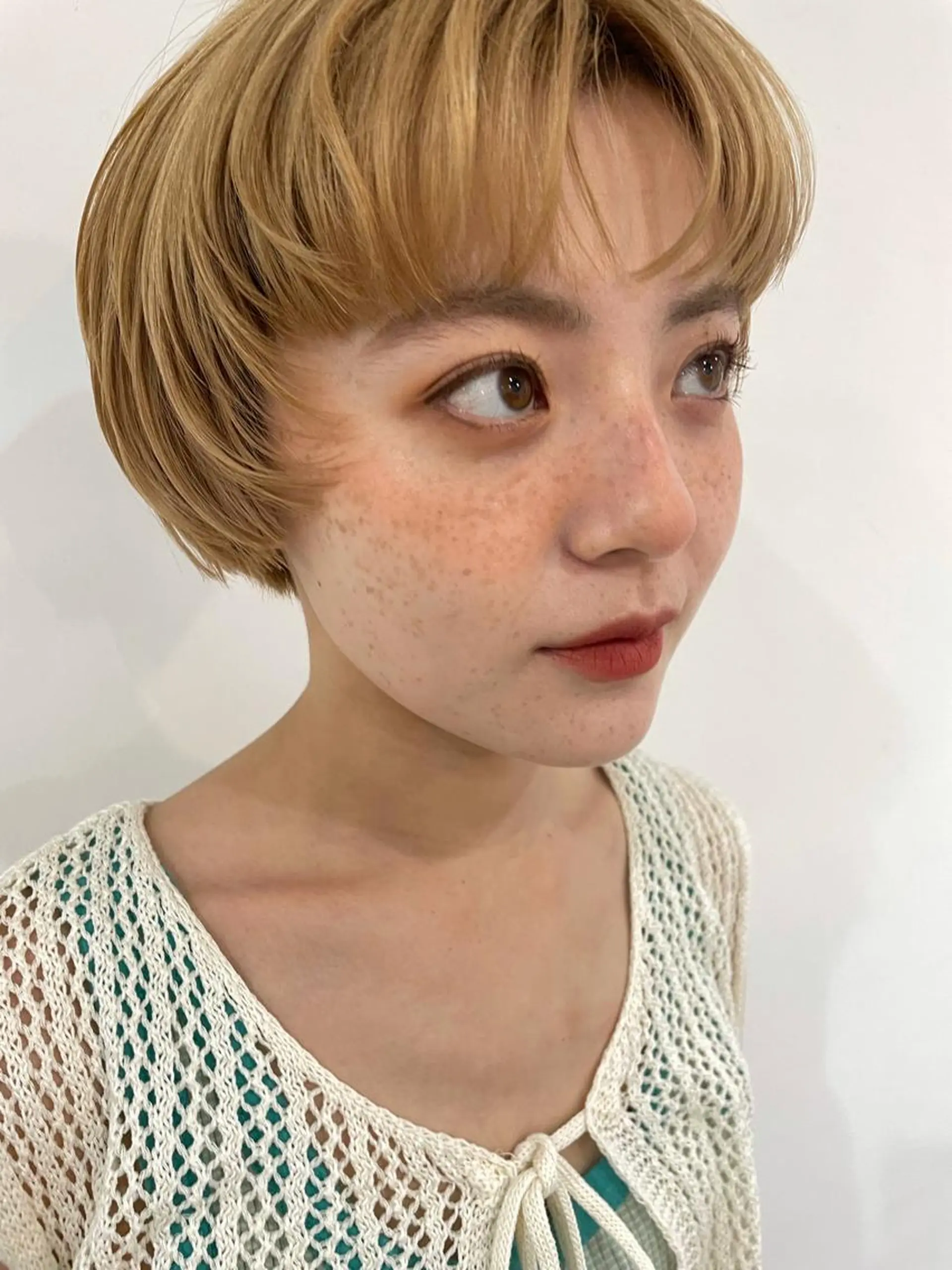 ショート silo所属・silo MOKA 顔周りカット🦦のヘアスタイル