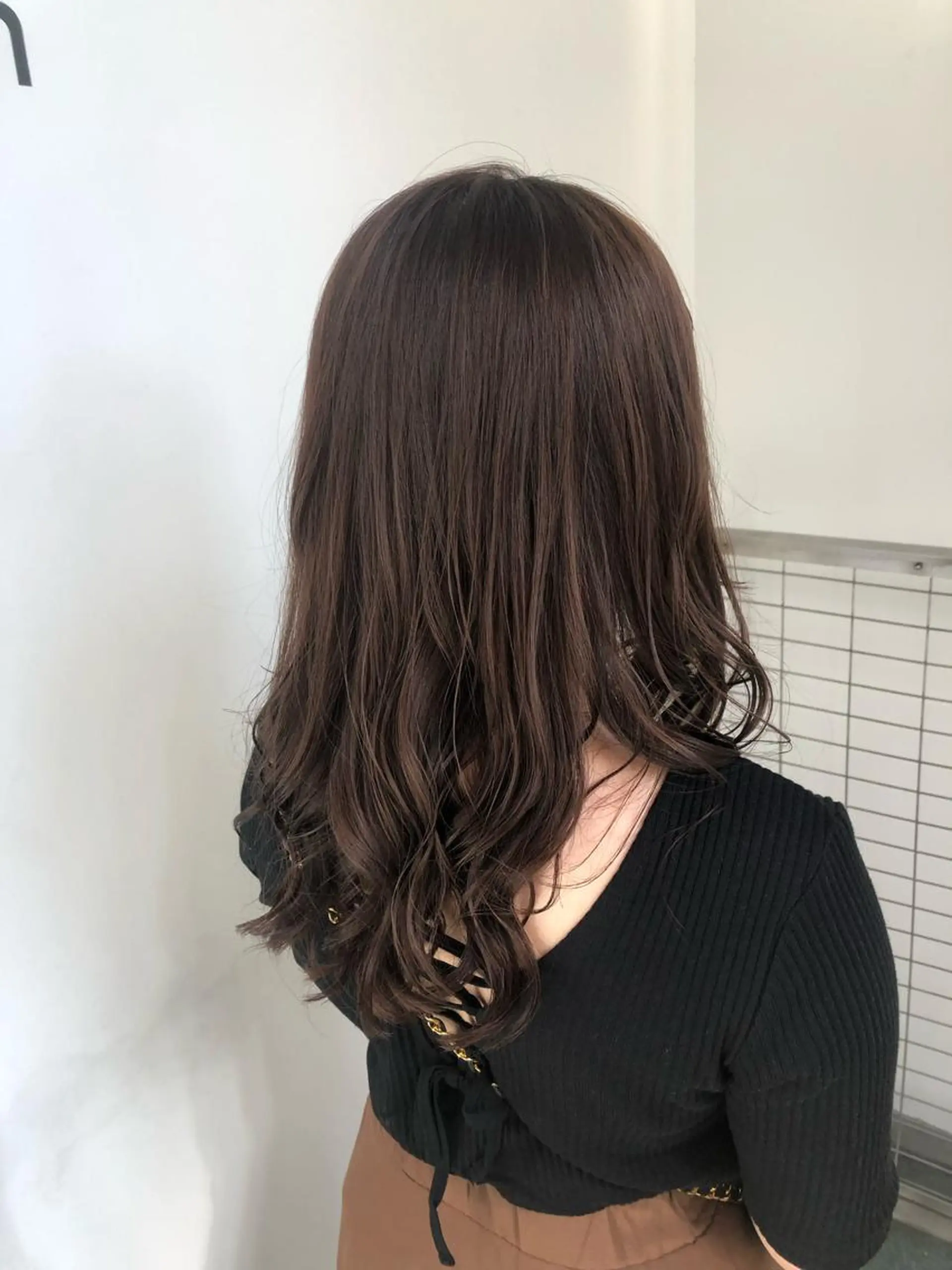 ミディアム カラー ヘアカラー 片桐 大介のヘアスタイル