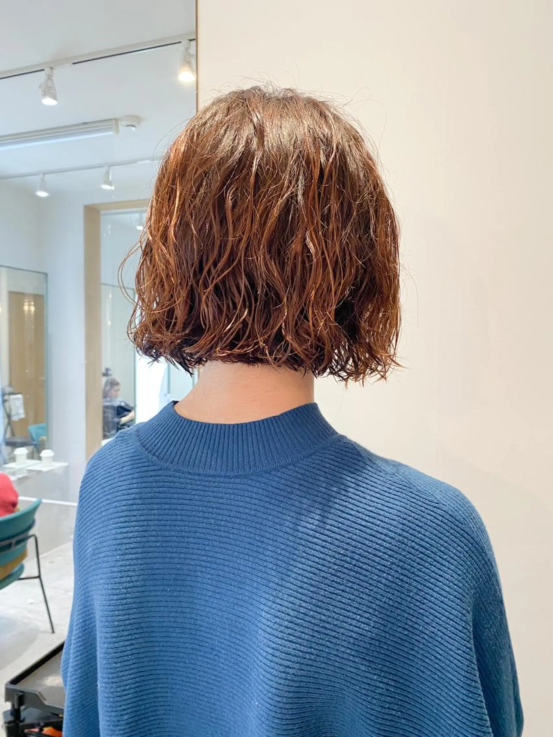 ショート カラー パーマ マツエク・マツパ アイブロウ ボブ Nancy所属・束感まつげ❤︎ あみのマツエク・マツパデザイン