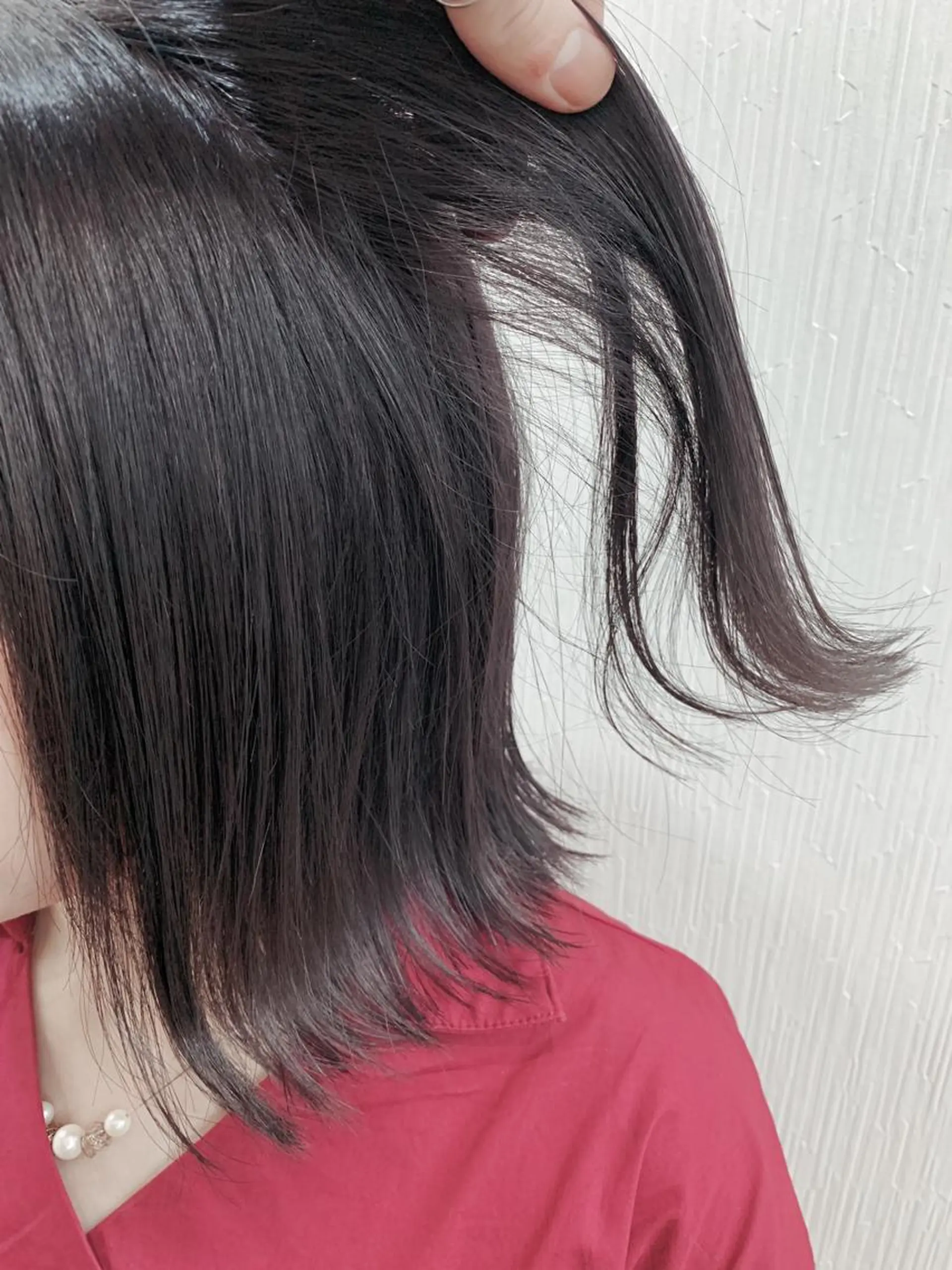 ミディアム カラー カット ヘアカラー トリートメント 🌿nudeカラー/ レイヤー/藤原🌿のヘアスタイル