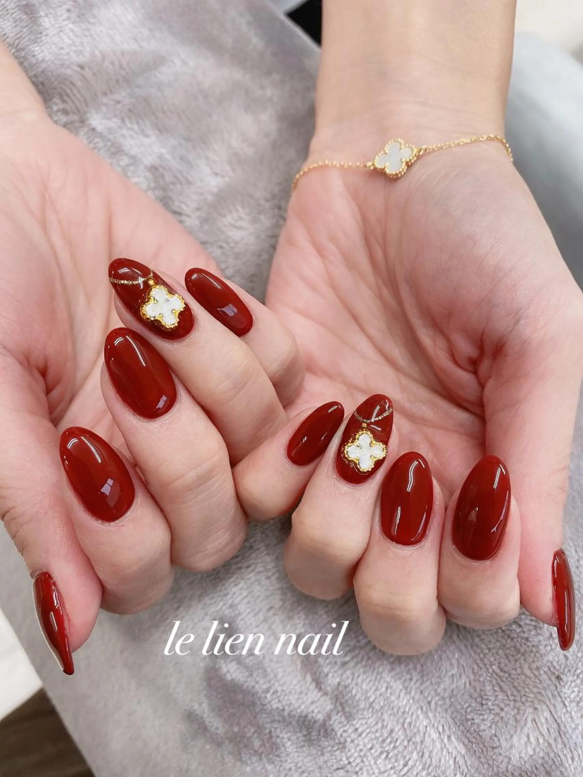 ネイル 冬ネイル ハンドネイル le lien nailのネイルデザイン